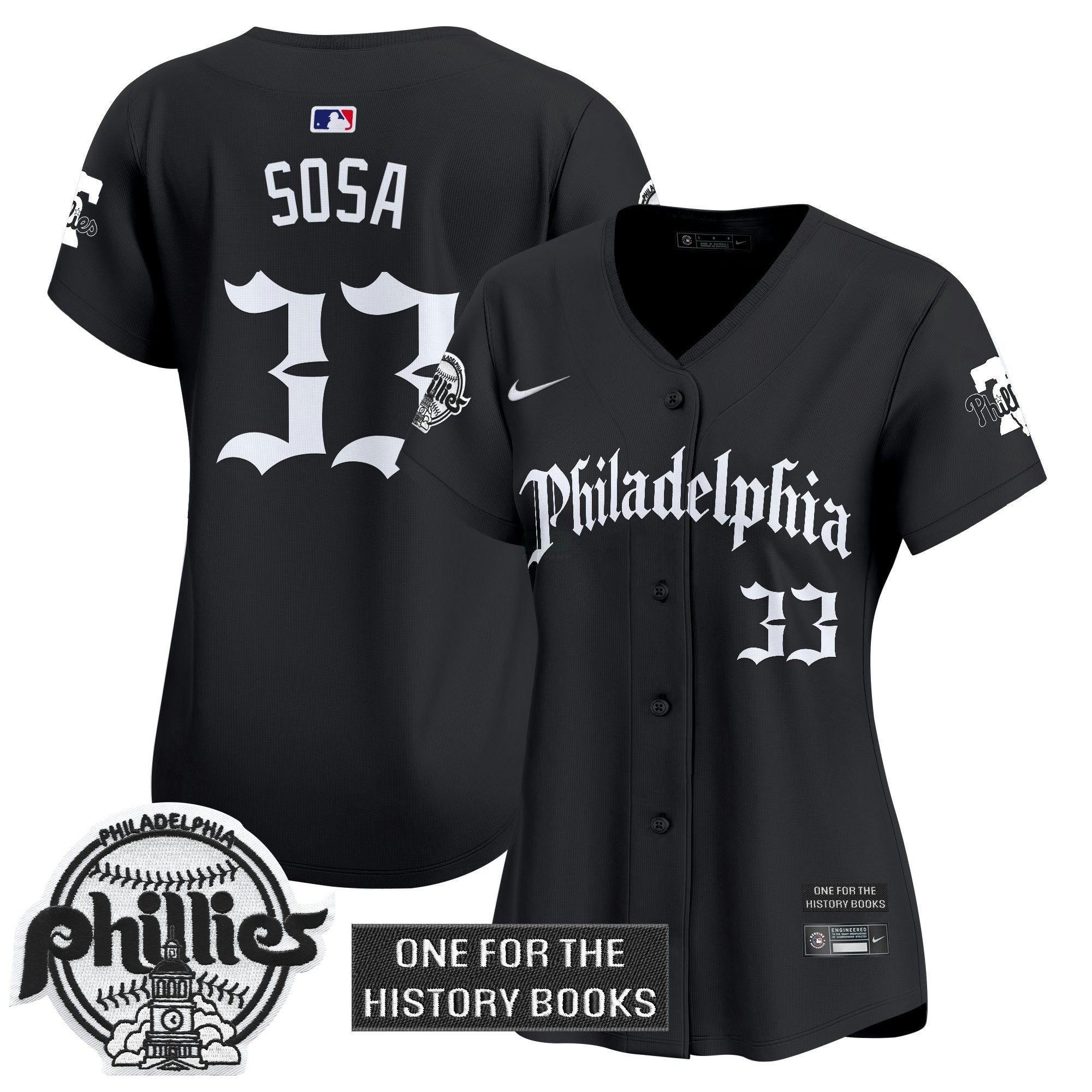 Camisa MLB Women’s ‘Retro Newspaper Edition’ Vapor Premier Limited Jersey