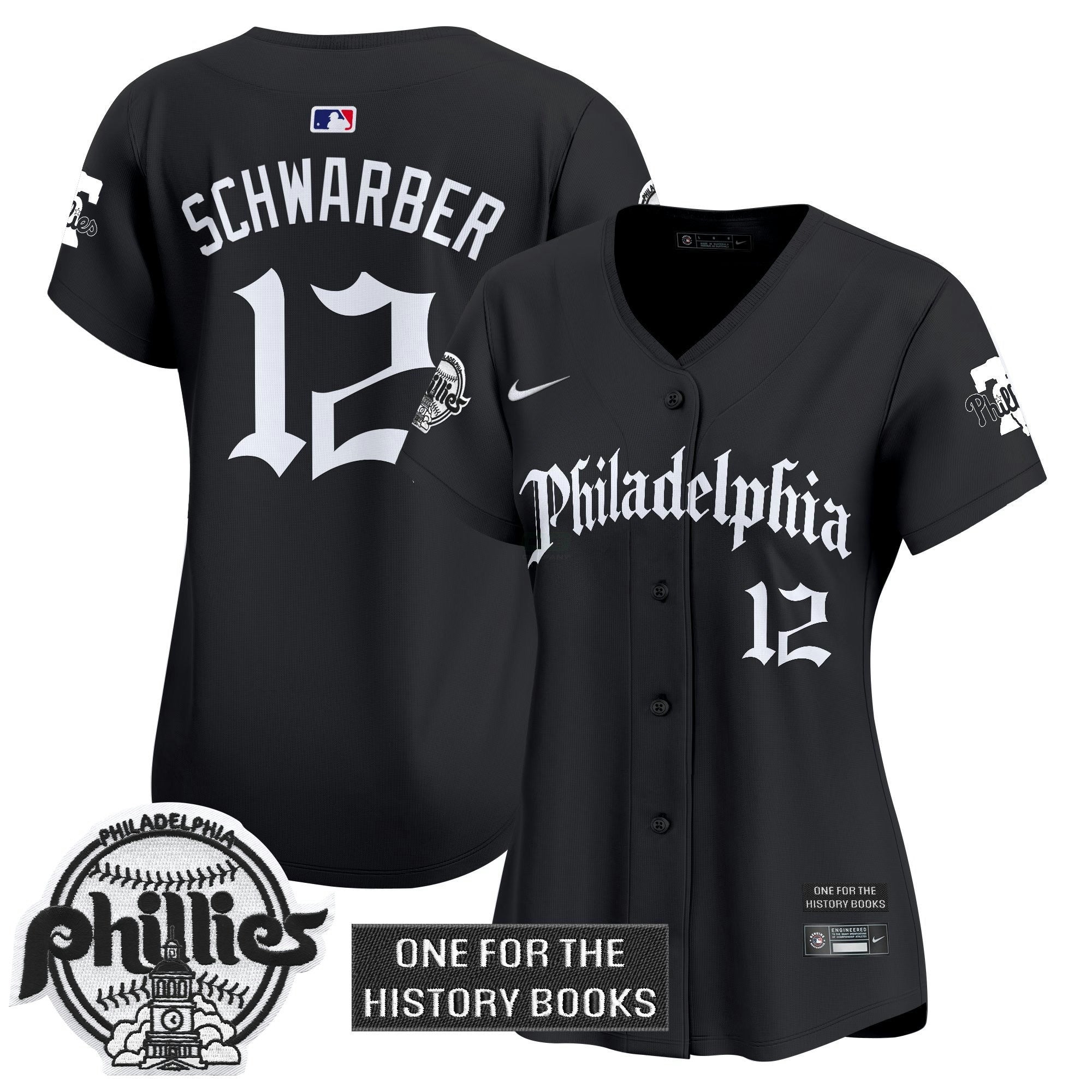 Camisa MLB Women’s ‘Retro Newspaper Edition’ Vapor Premier Limited Jersey