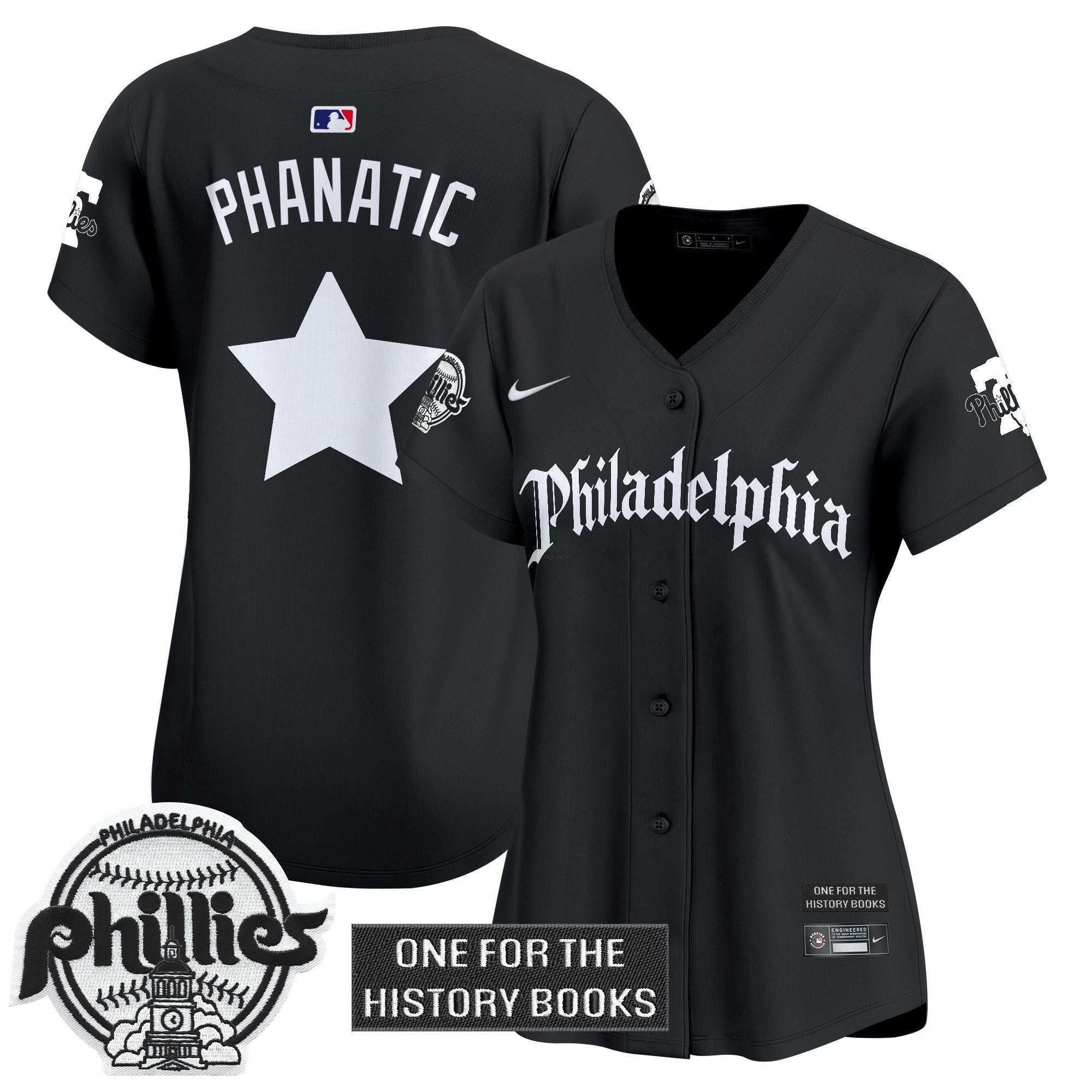 Camisa MLB Women’s ‘Retro Newspaper Edition’ Vapor Premier Limited Jersey