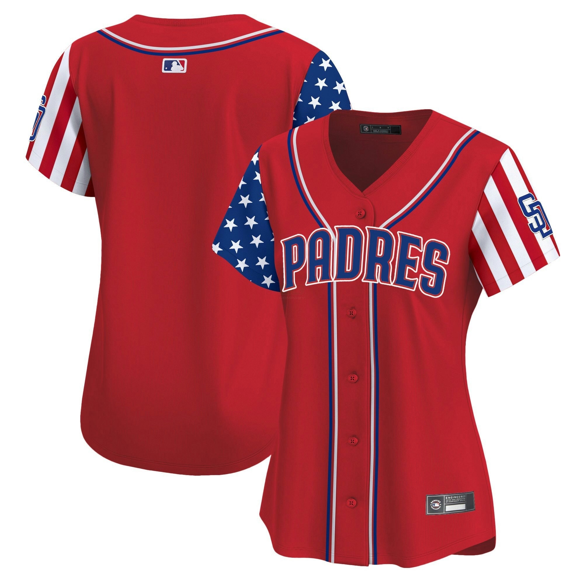 Camisa MLB Women’s San Diego 2025 Independence Day Vapor Premier Limited Jersey