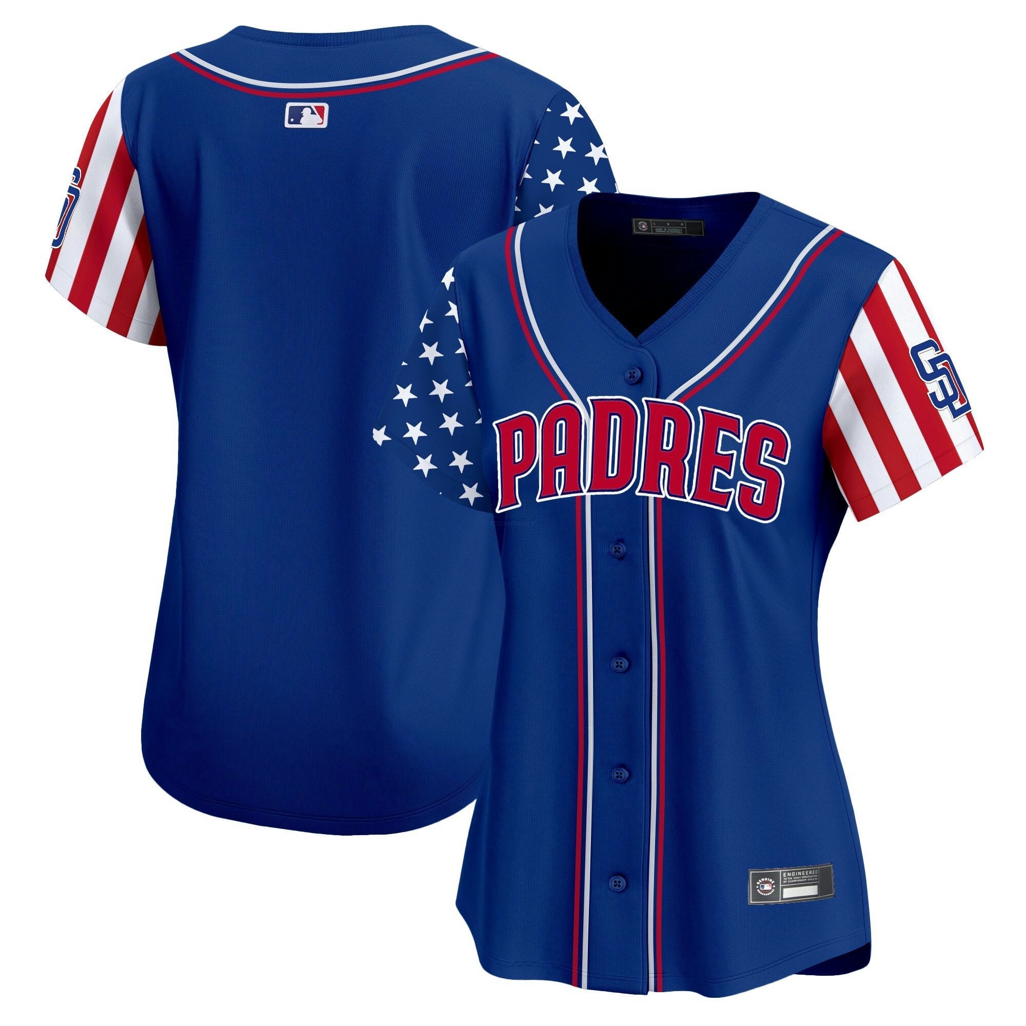 Camisa MLB Women’s San Diego 2025 Independence Day Vapor Premier Limited Jersey