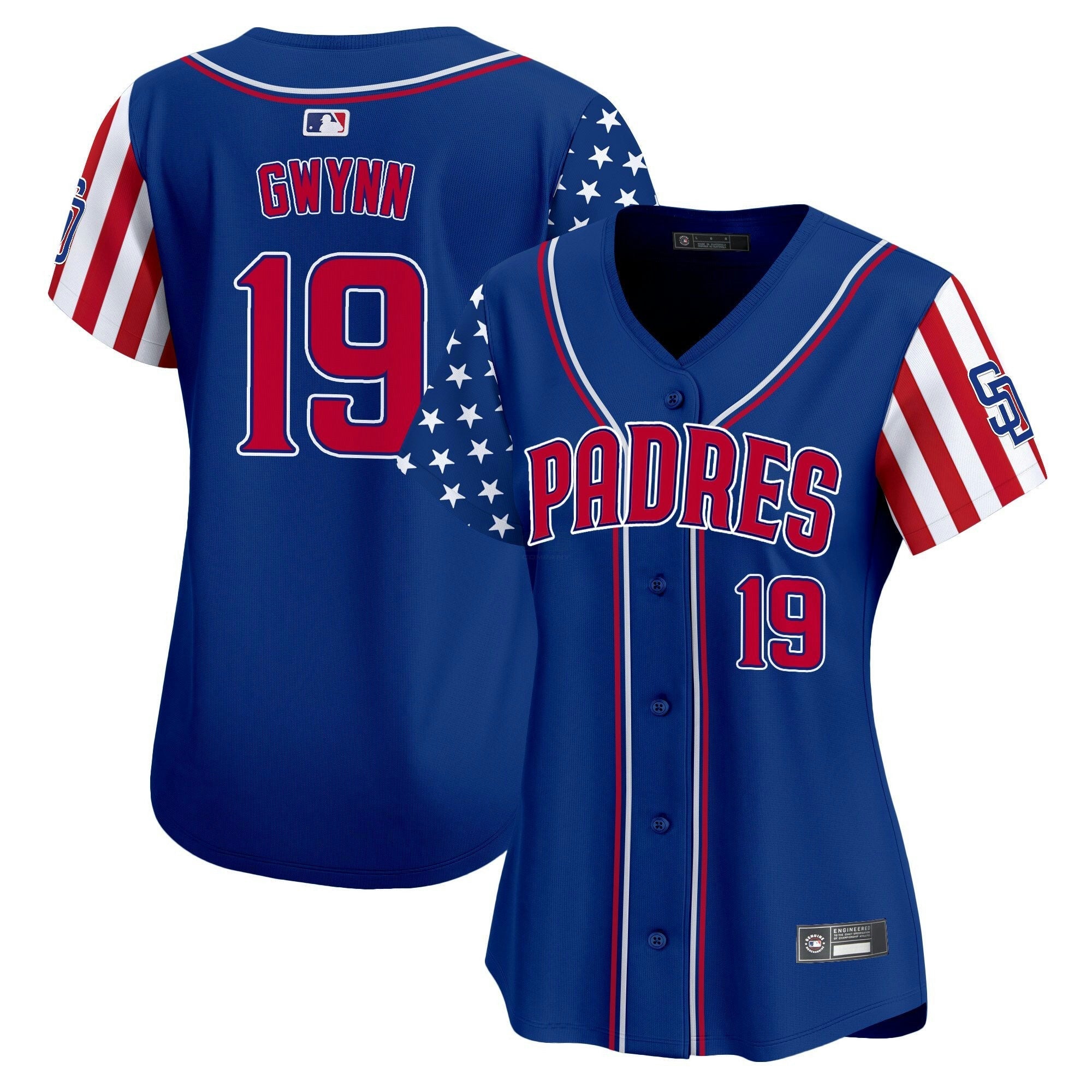 Camisa MLB Women’s San Diego 2025 Independence Day Vapor Premier Limited Jersey