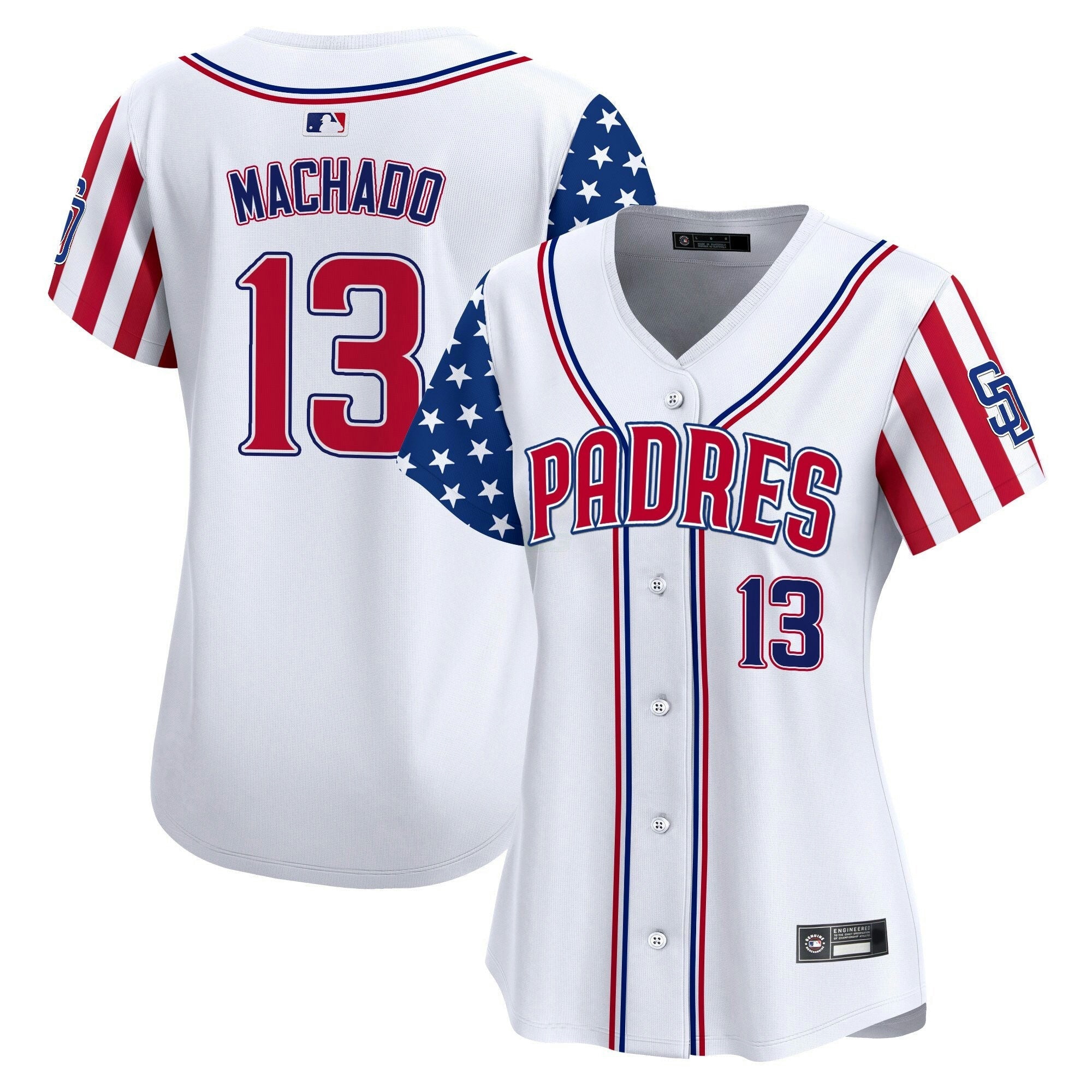 Camisa MLB Women’s San Diego 2025 Independence Day Vapor Premier Limited Jersey