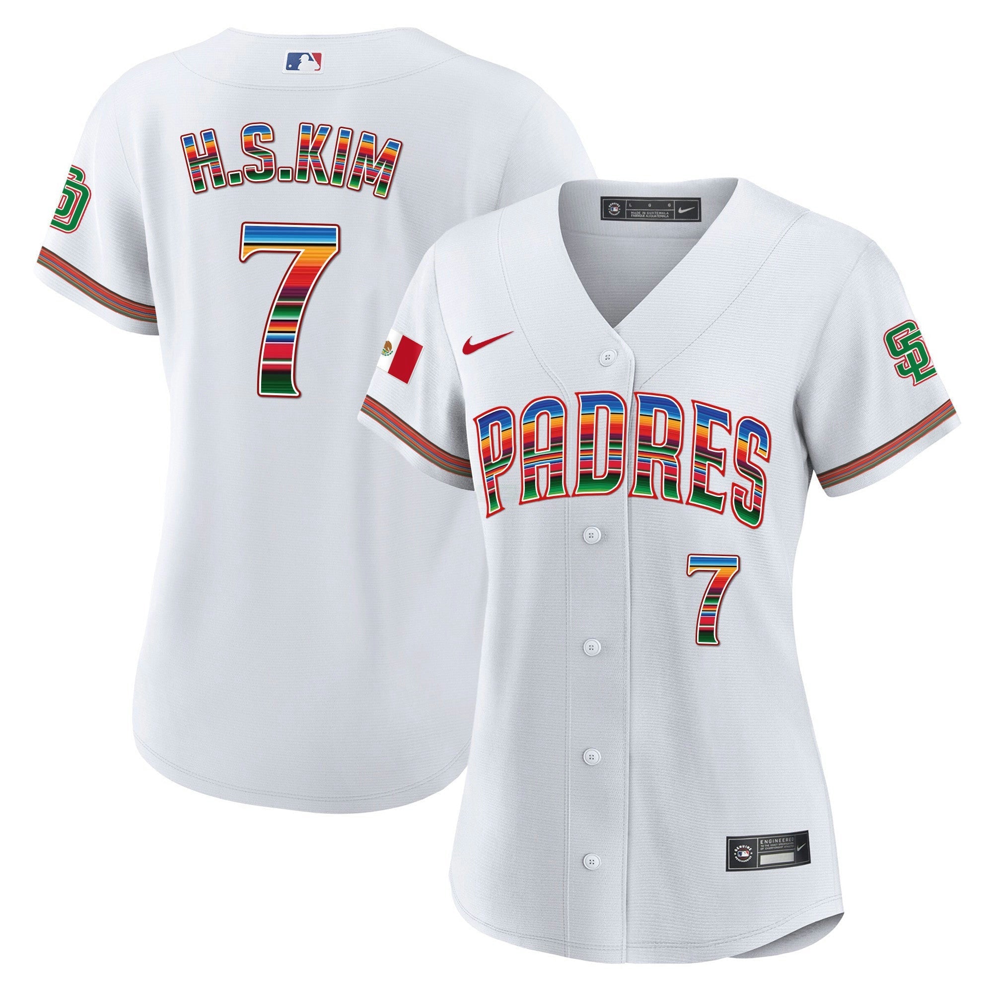 Camisa MLB Women’s San Diego Mexico Cool Base Limited Jersey