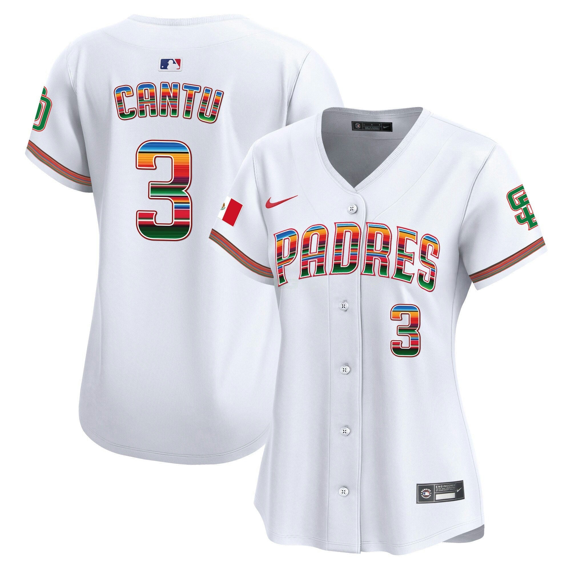 Camisa MLB Women’s San Diego Mexico Premier Limited Jersey