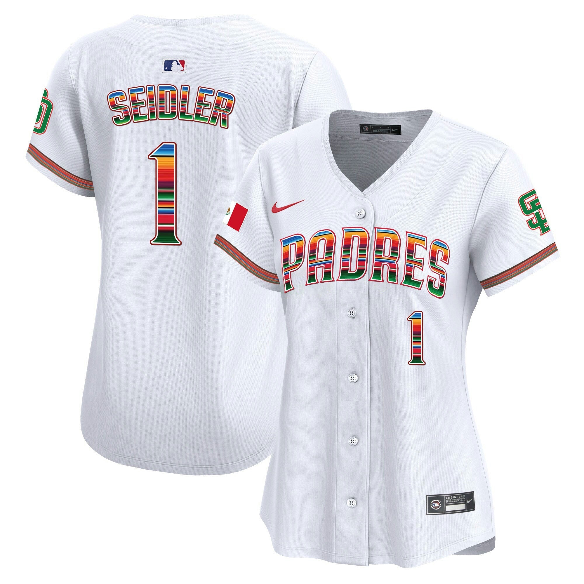 Camisa MLB Women’s San Diego Mexico Premier Limited Jersey