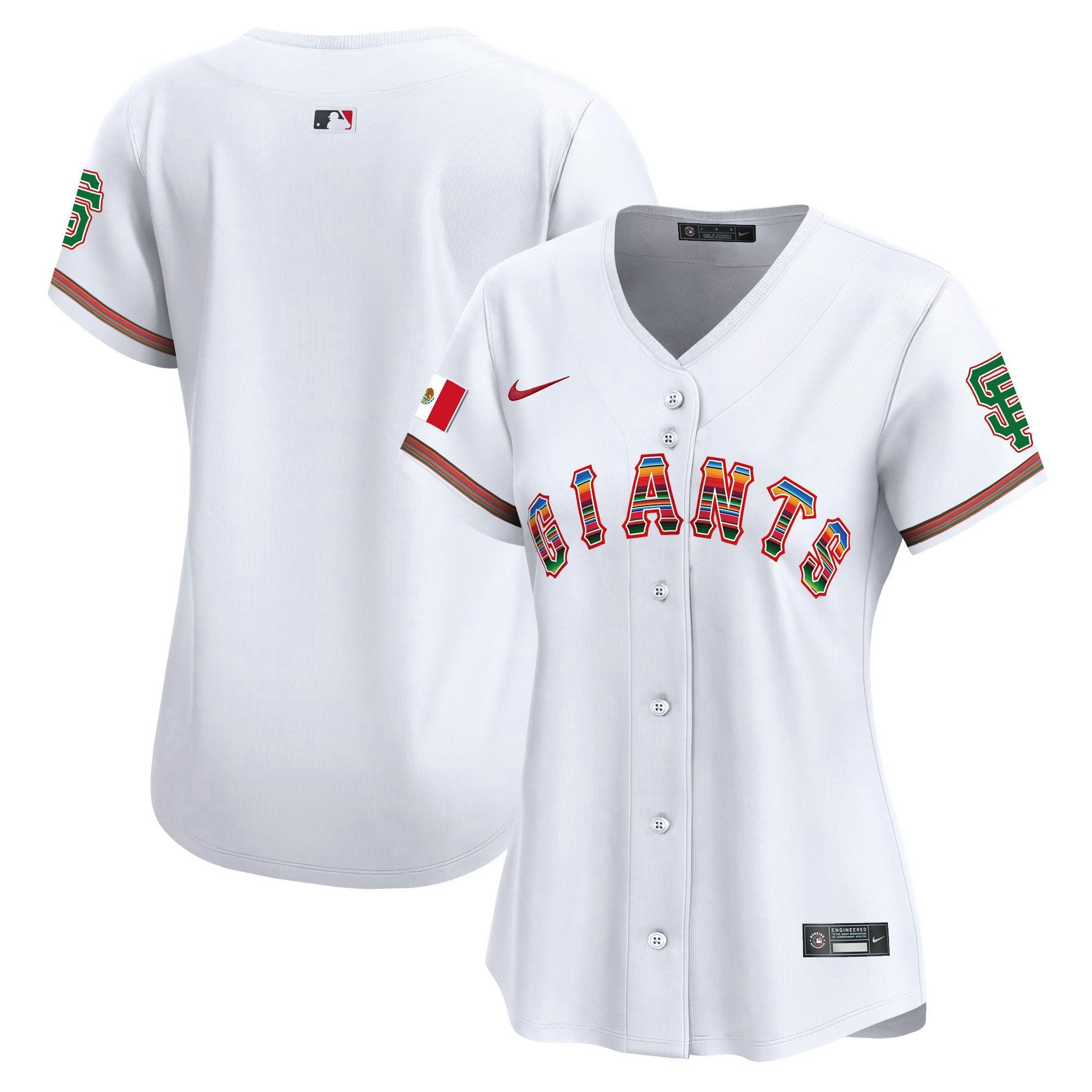 Camisa MLB Women’s San Francisco Mexico Vapor Premier Limited Jersey