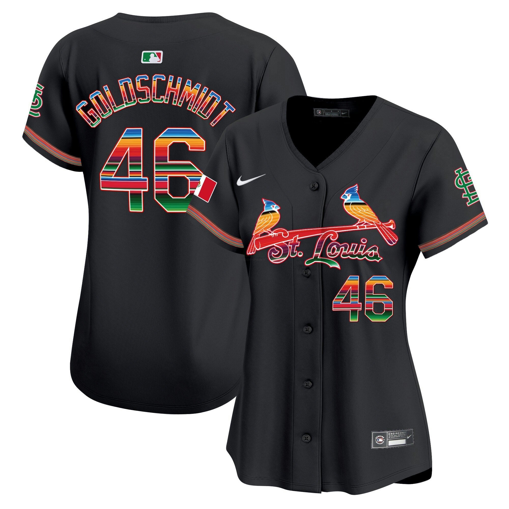 Camisa MLB Women’s St. Louis Mexico Vapor Premier Limited Jersey