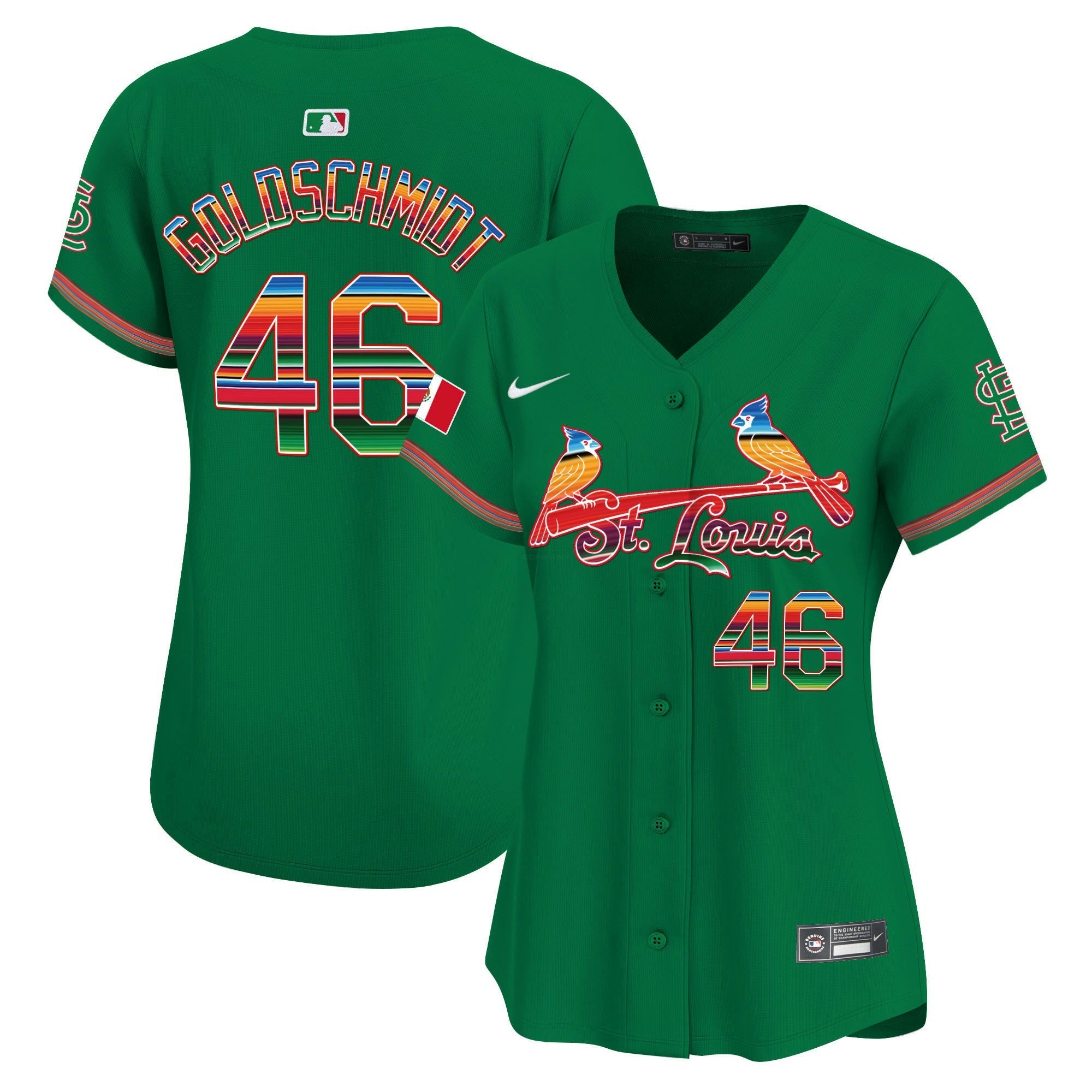 Camisa MLB Women’s St. Louis Mexico Vapor Premier Limited Jersey