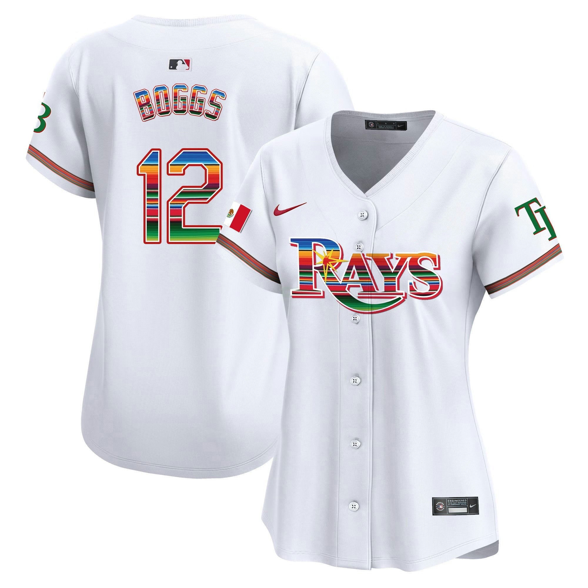 Camisa MLB Women’s Tampa Bay Mexico Vapor Premier Limited Jersey