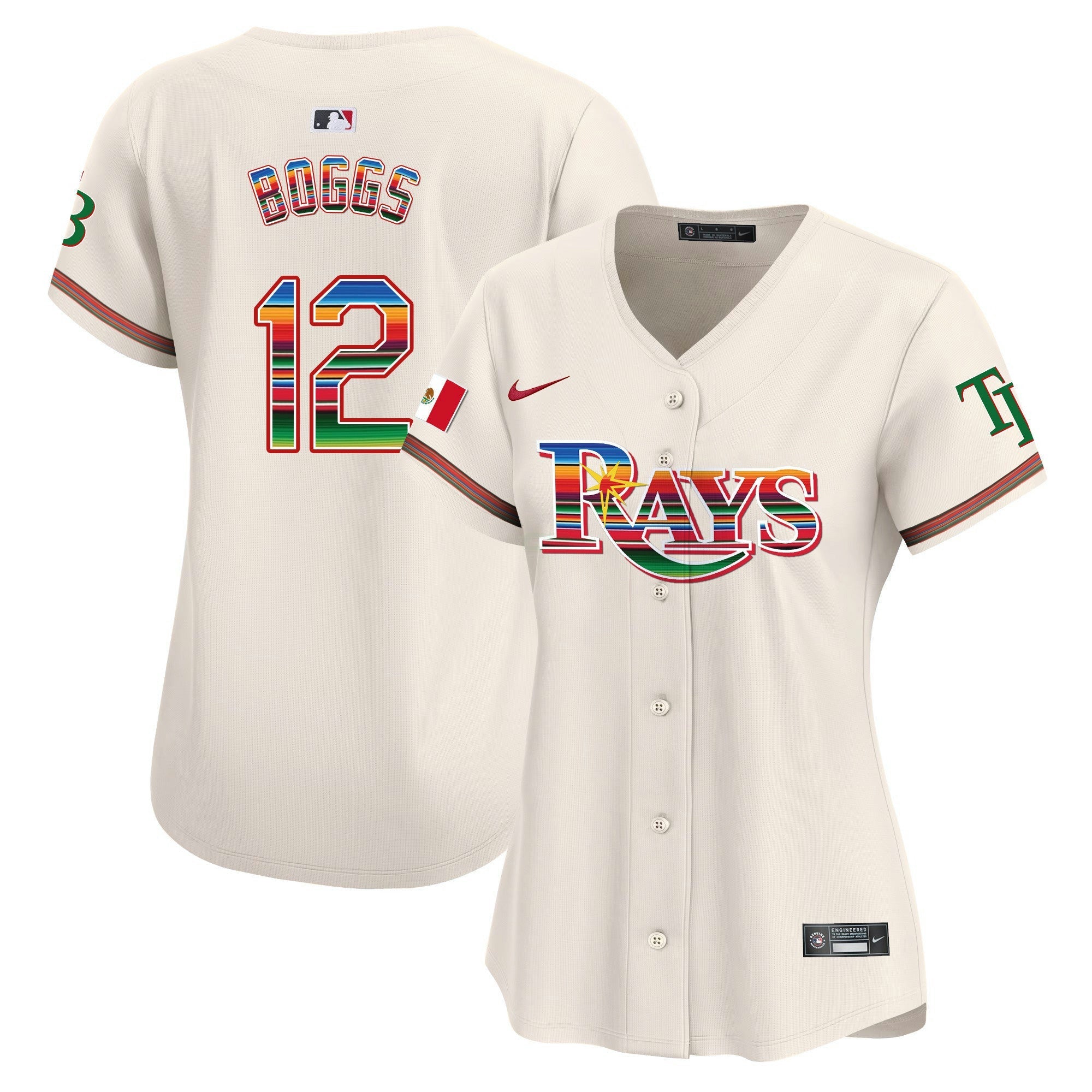 Camisa MLB Women’s Tampa Bay Mexico Vapor Premier Limited Jersey