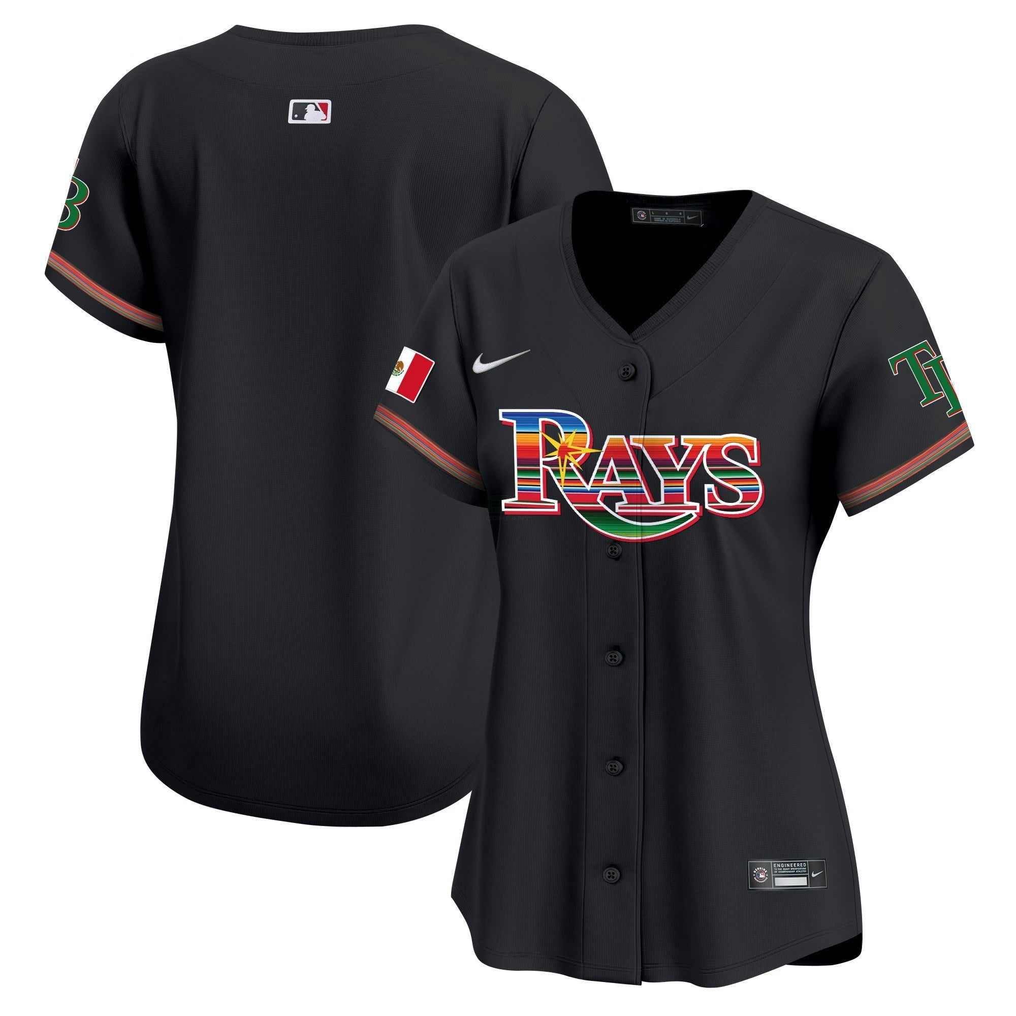 Camisa MLB Women’s Tampa Bay Mexico Vapor Premier Limited Jersey