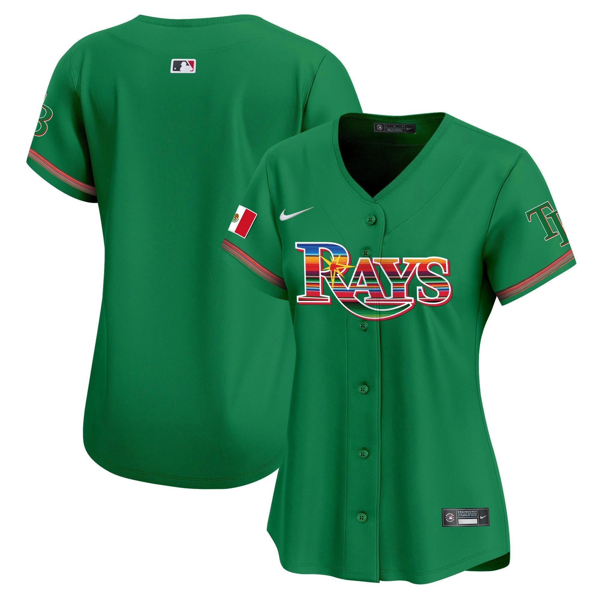 Camisa MLB Women’s Tampa Bay Mexico Vapor Premier Limited Jersey