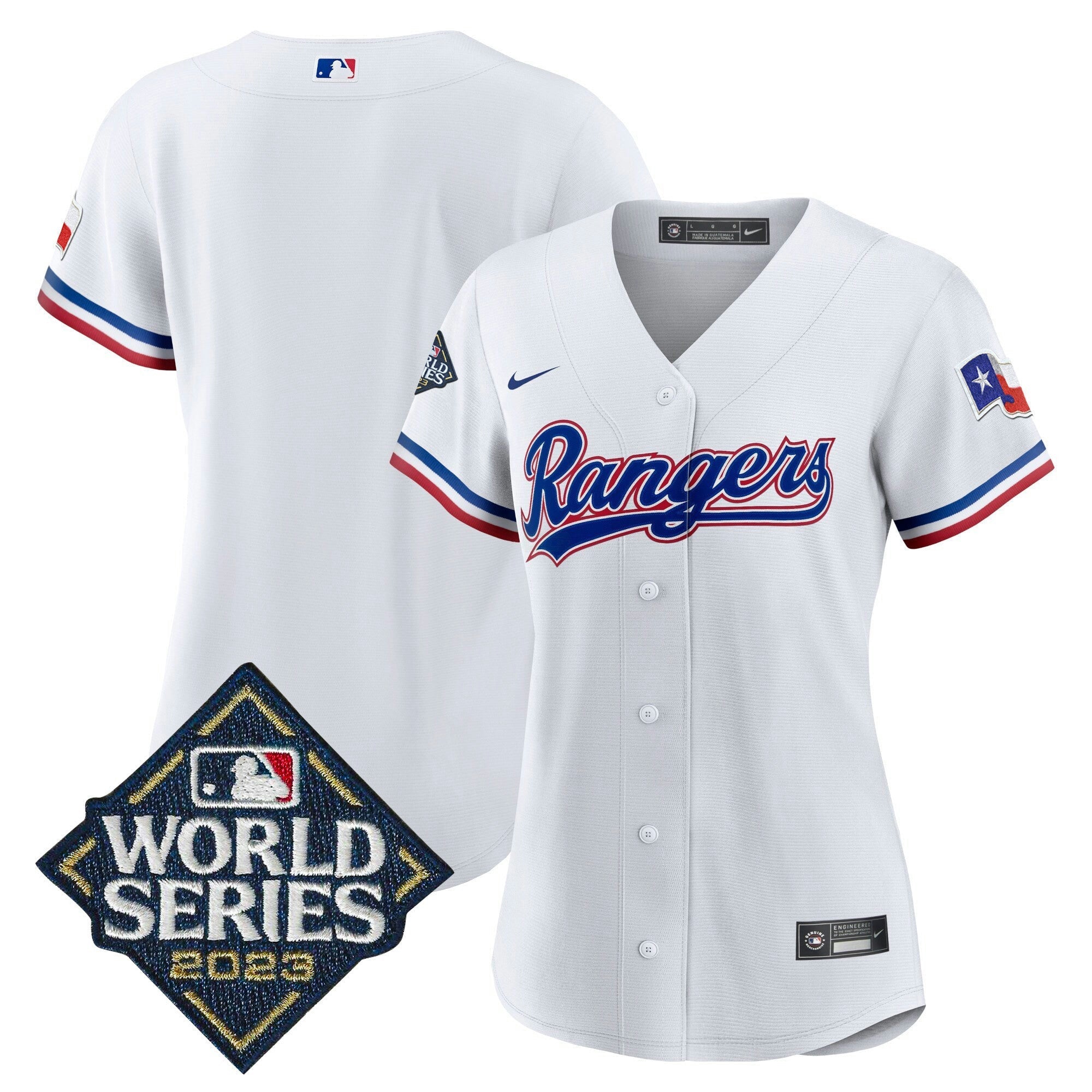 Camisa MLB Women’s Texas 2023 World Series Jersey
