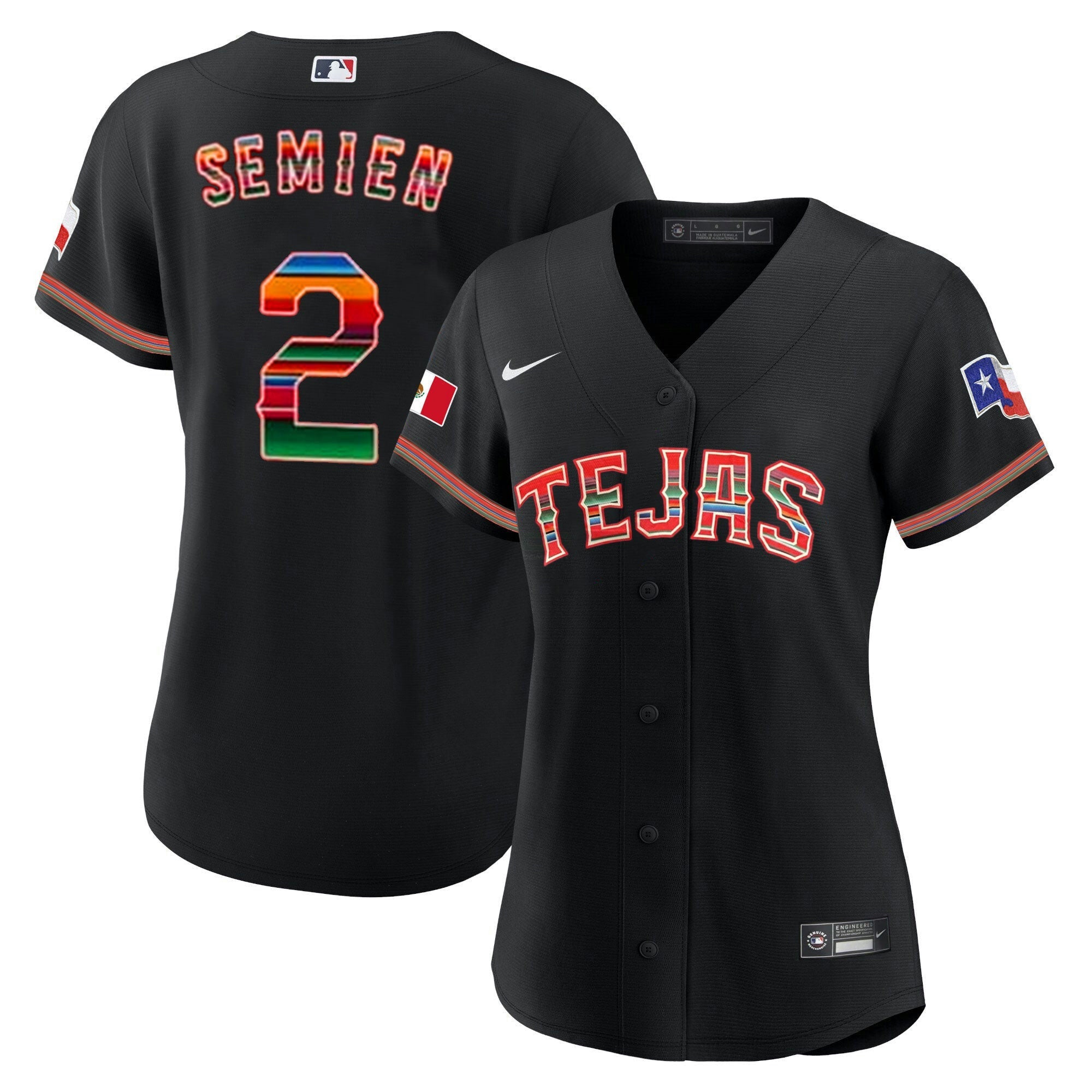 Camisa MLB Women’s Texas Mexican Jersey