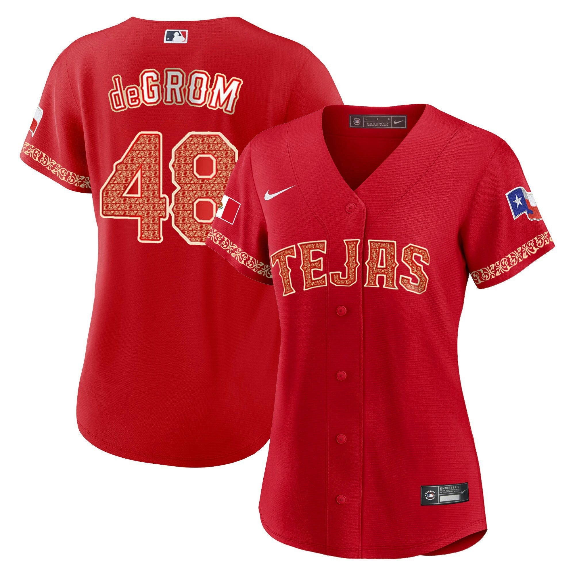 Camisa MLB Women’s Texas Mexican Jersey