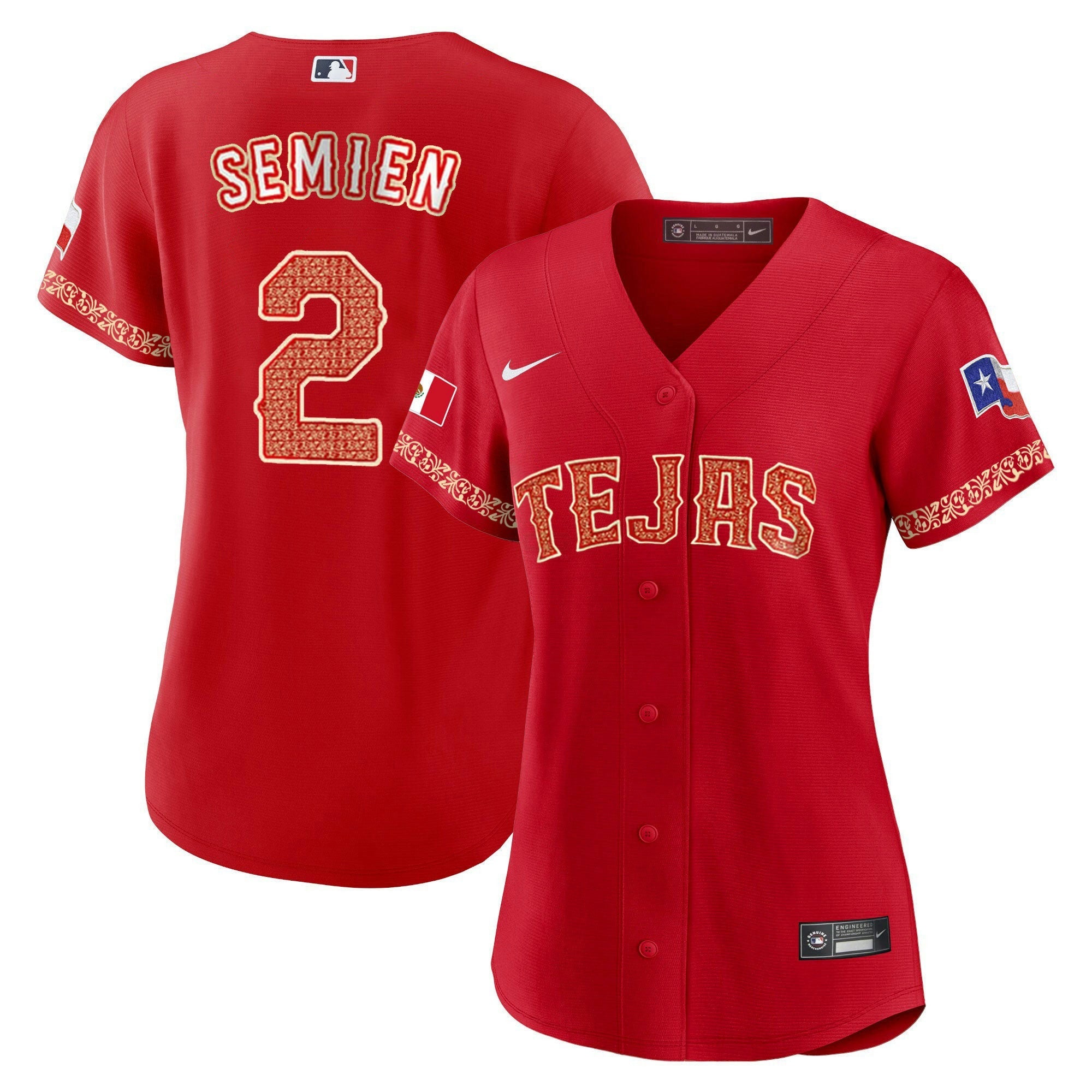Camisa MLB Women’s Texas Mexican Jersey