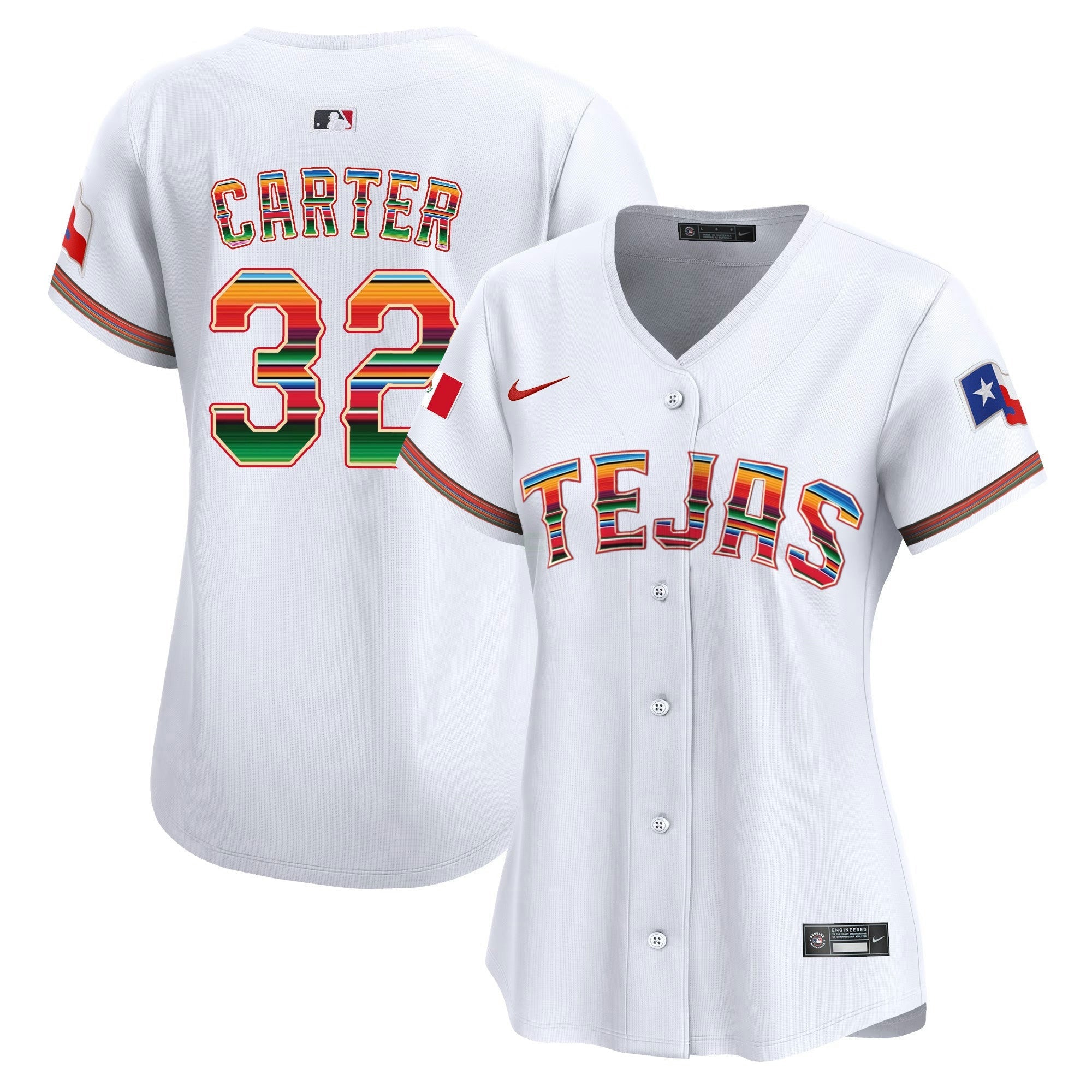 Camisa MLB Women’s Texas Mexico Vapor Premier Limited Jersey
