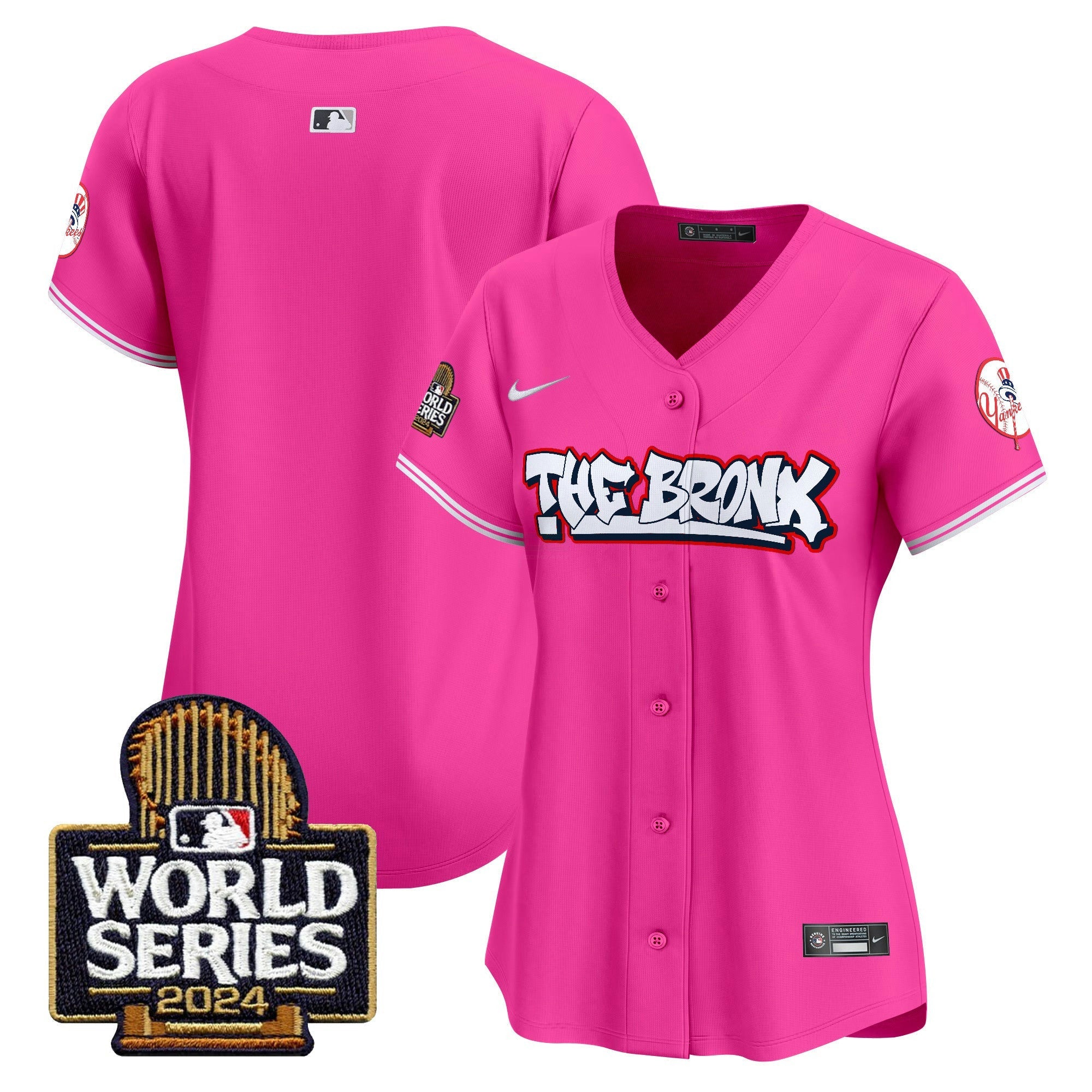 Camisa MLB Women’s The Bronx 2024 World Series Vapor Premier Limited Jersey