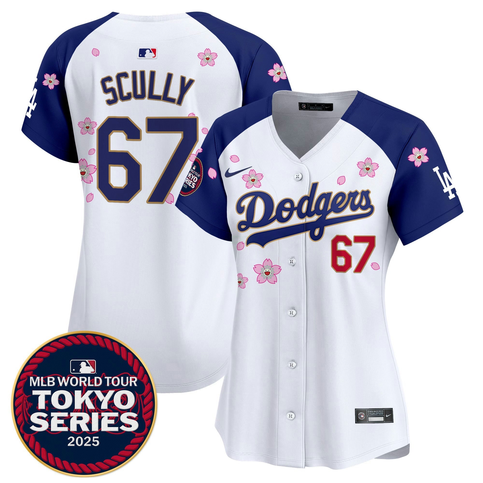 Camisa MLB Women’s Tokyo Series 2025 Dourada Trim Vapor Premier Limited Jersey – Stitched