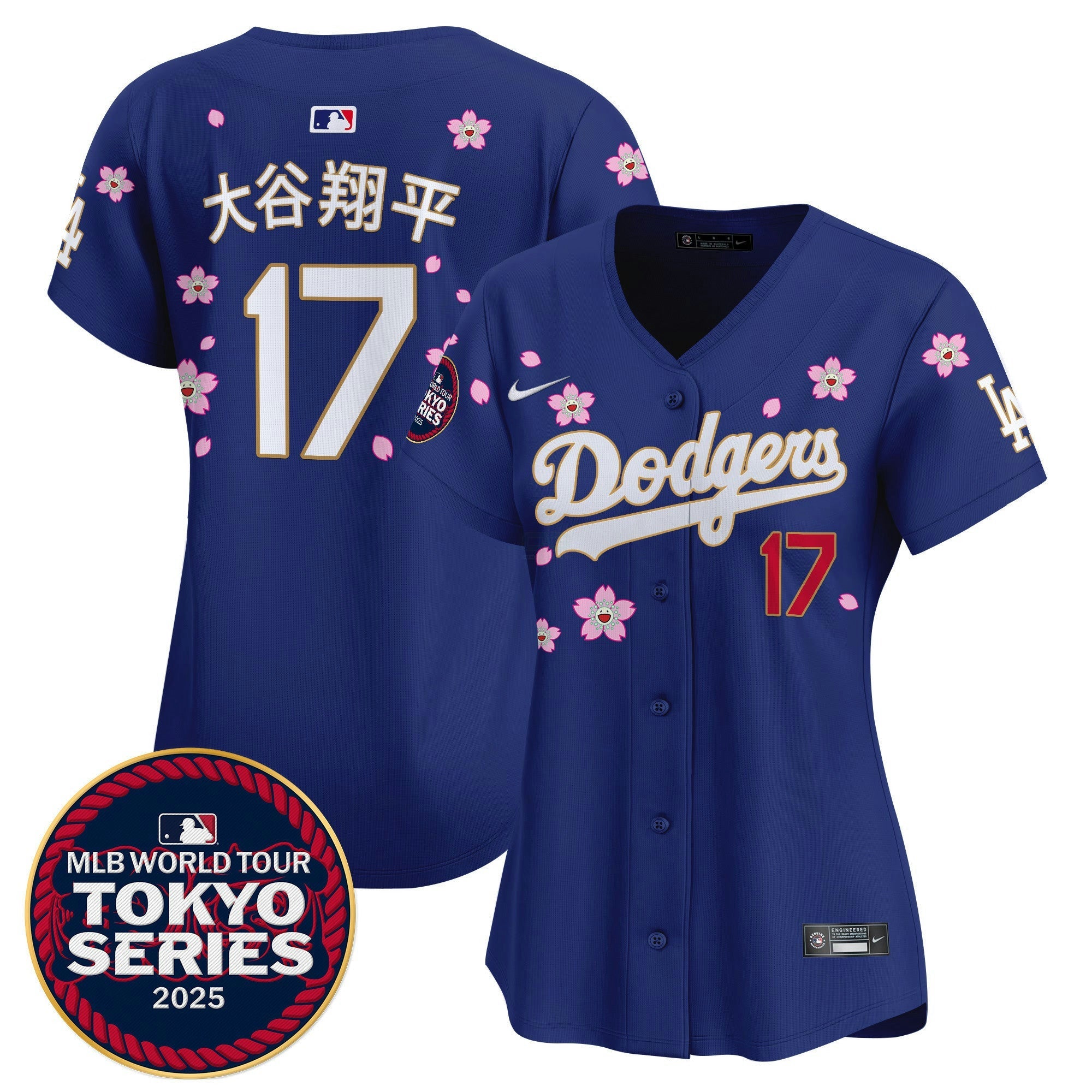 Camisa MLB Women’s Tokyo Series 2025 Dourada Trim Vapor Premier Limited Jersey V2 – Stitched