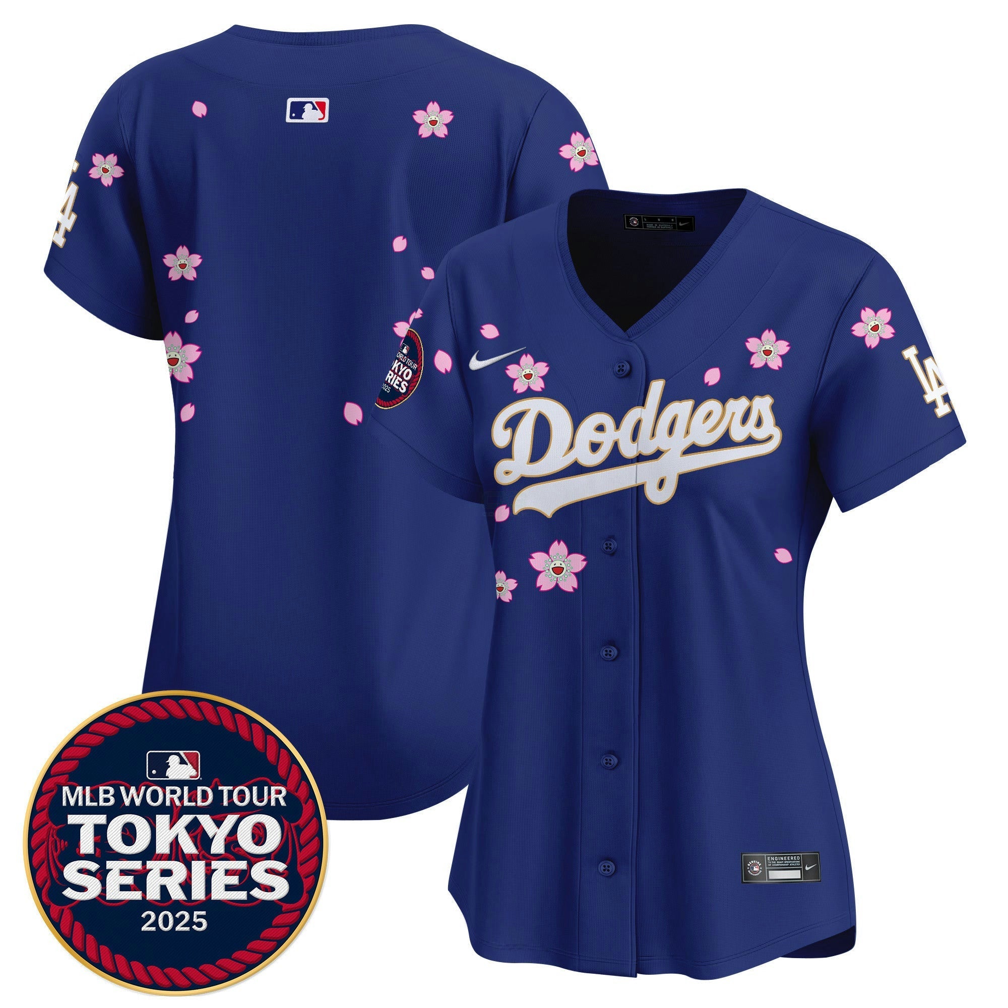 Camisa MLB Women’s Tokyo Series 2025 Dourada Trim Vapor Premier Limited Jersey V2 – Stitched