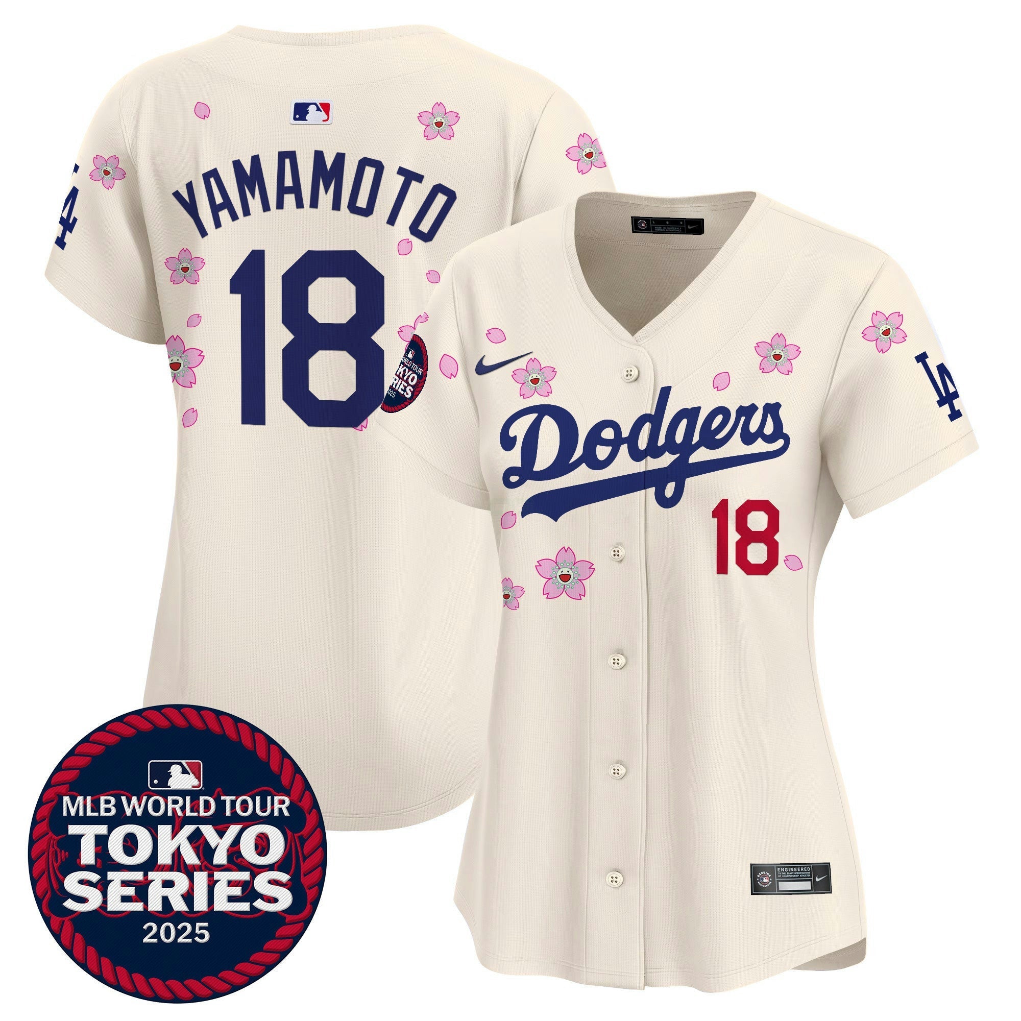 Camisa MLB Women’s Tokyo Series 2025 Vapor Premier Limited Jersey – Stitched
