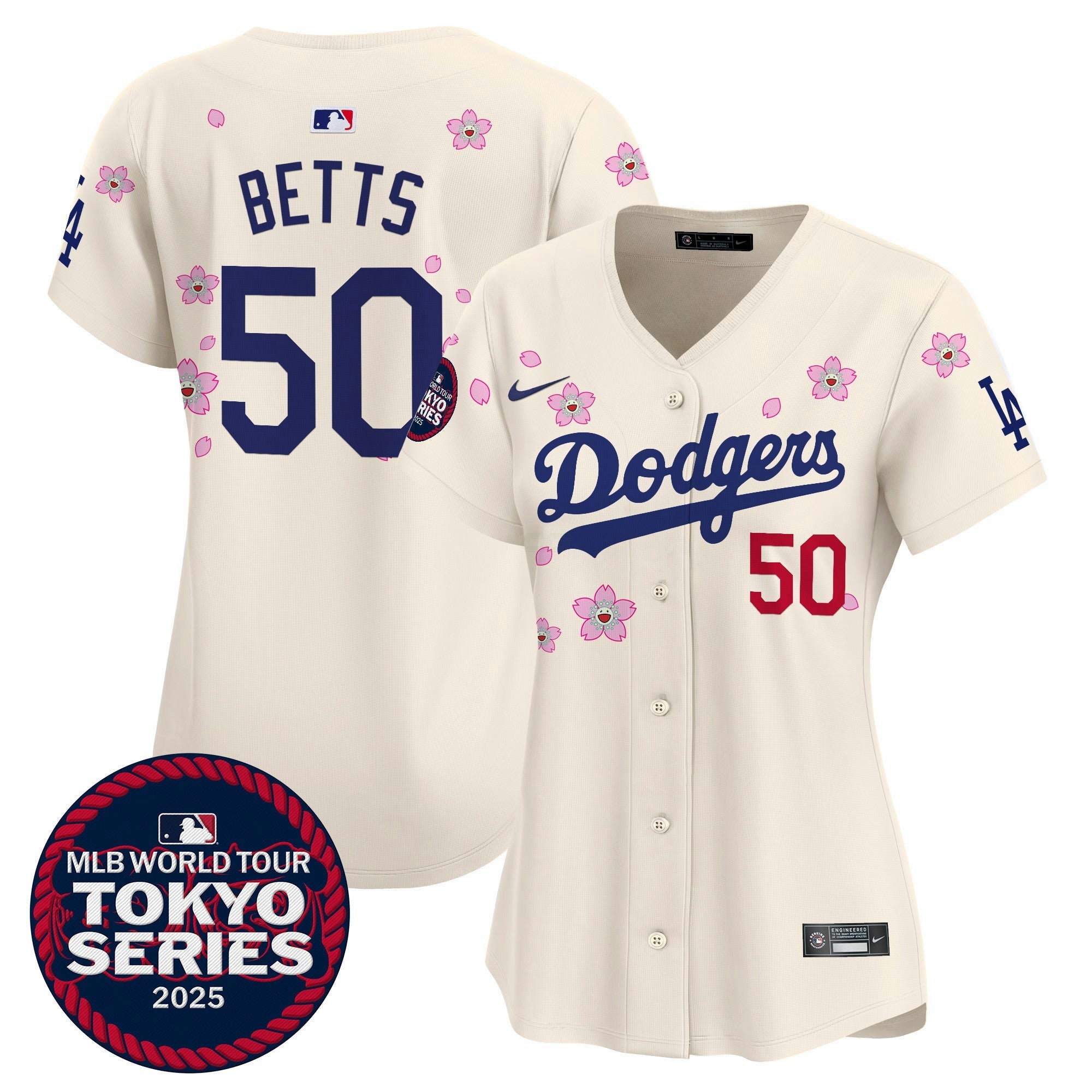 Camisa MLB Women’s Tokyo Series 2025 Vapor Premier Limited Jersey – Stitched