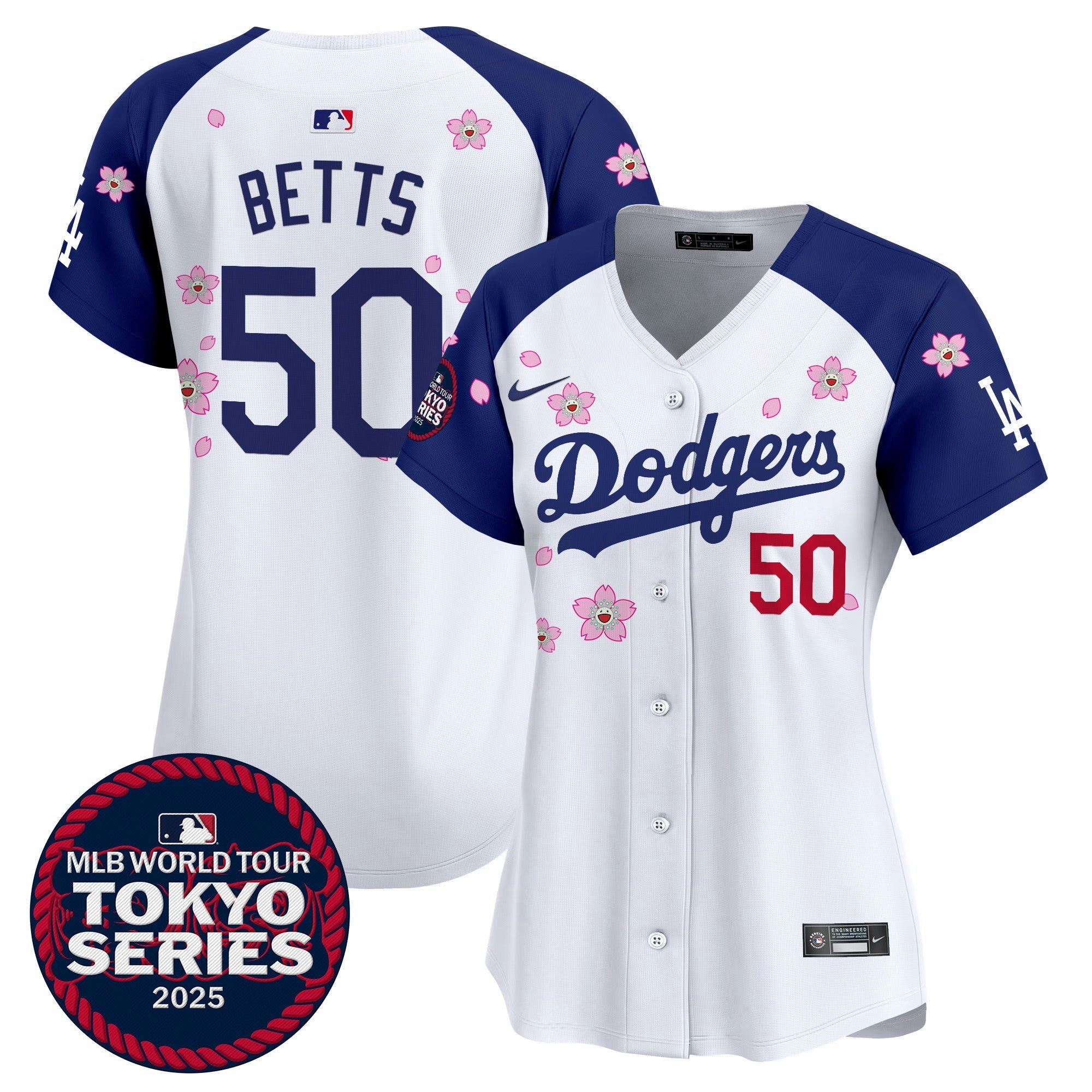 Camisa MLB Women’s Tokyo Series 2025 Vapor Premier Limited Jersey V2 – Stitched