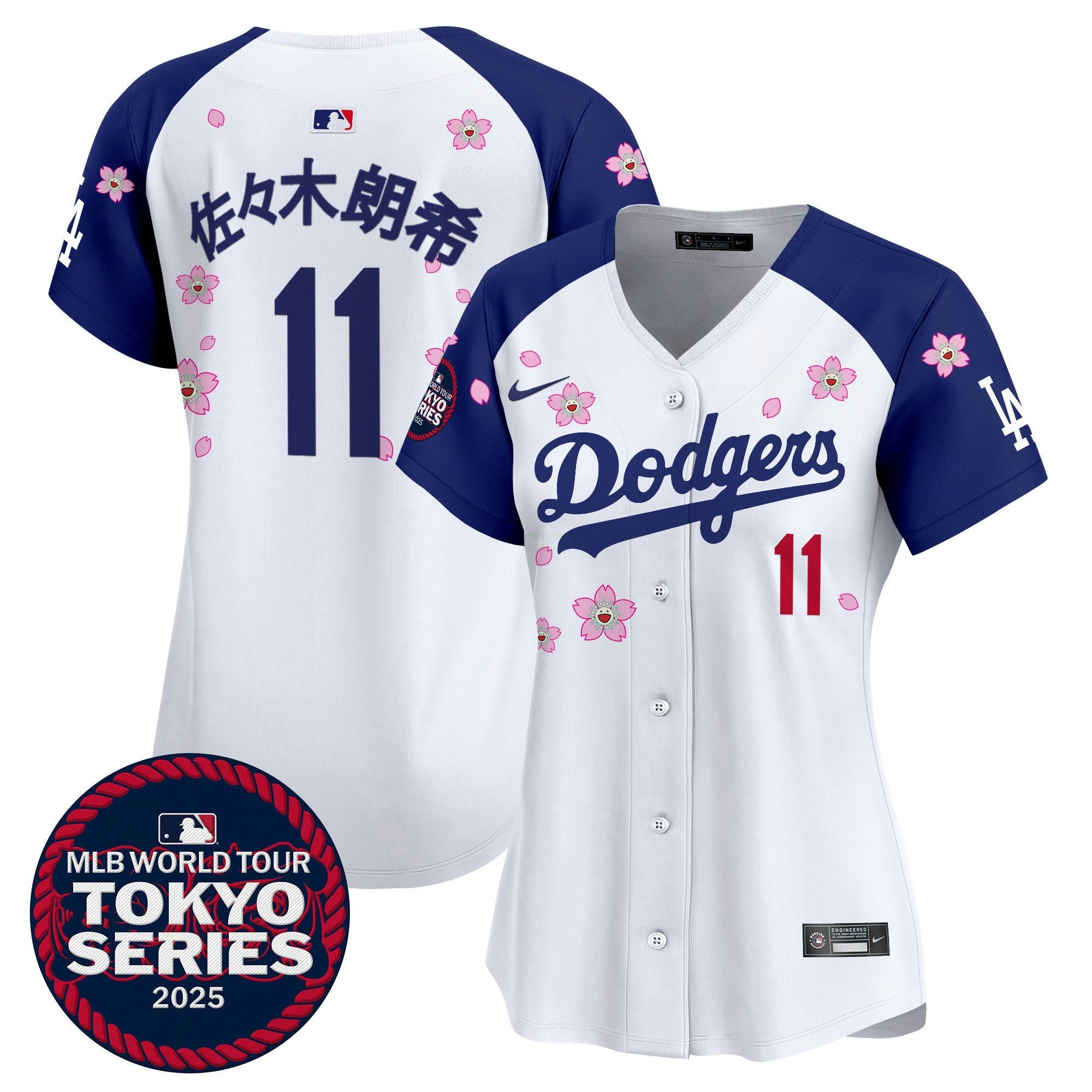 Camisa MLB Women’s Tokyo Series 2025 Vapor Premier Limited Jersey V2 – Stitched