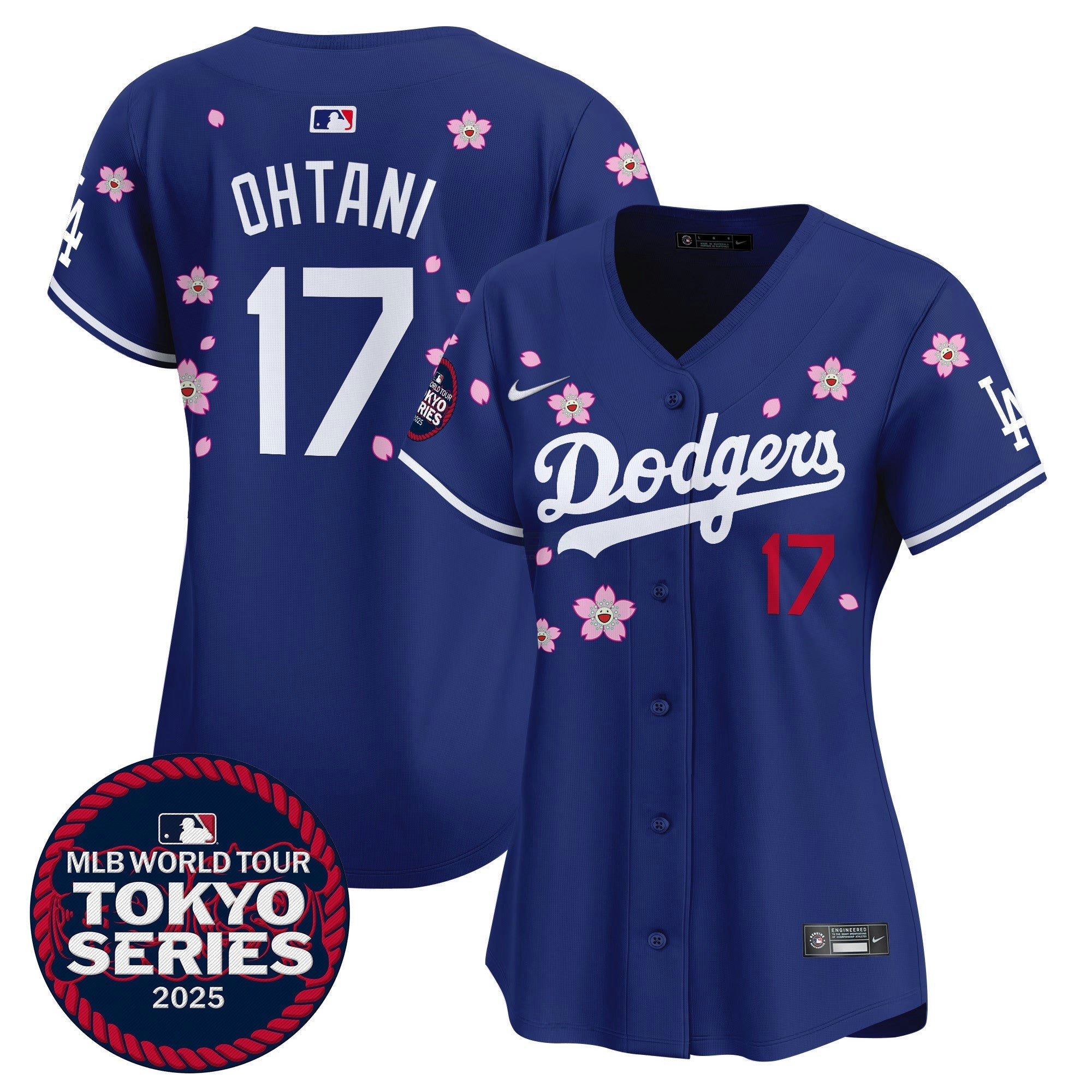 Camisa MLB Women’s Tokyo Series 2025 Vapor Premier Limited Jersey V2 – Stitched