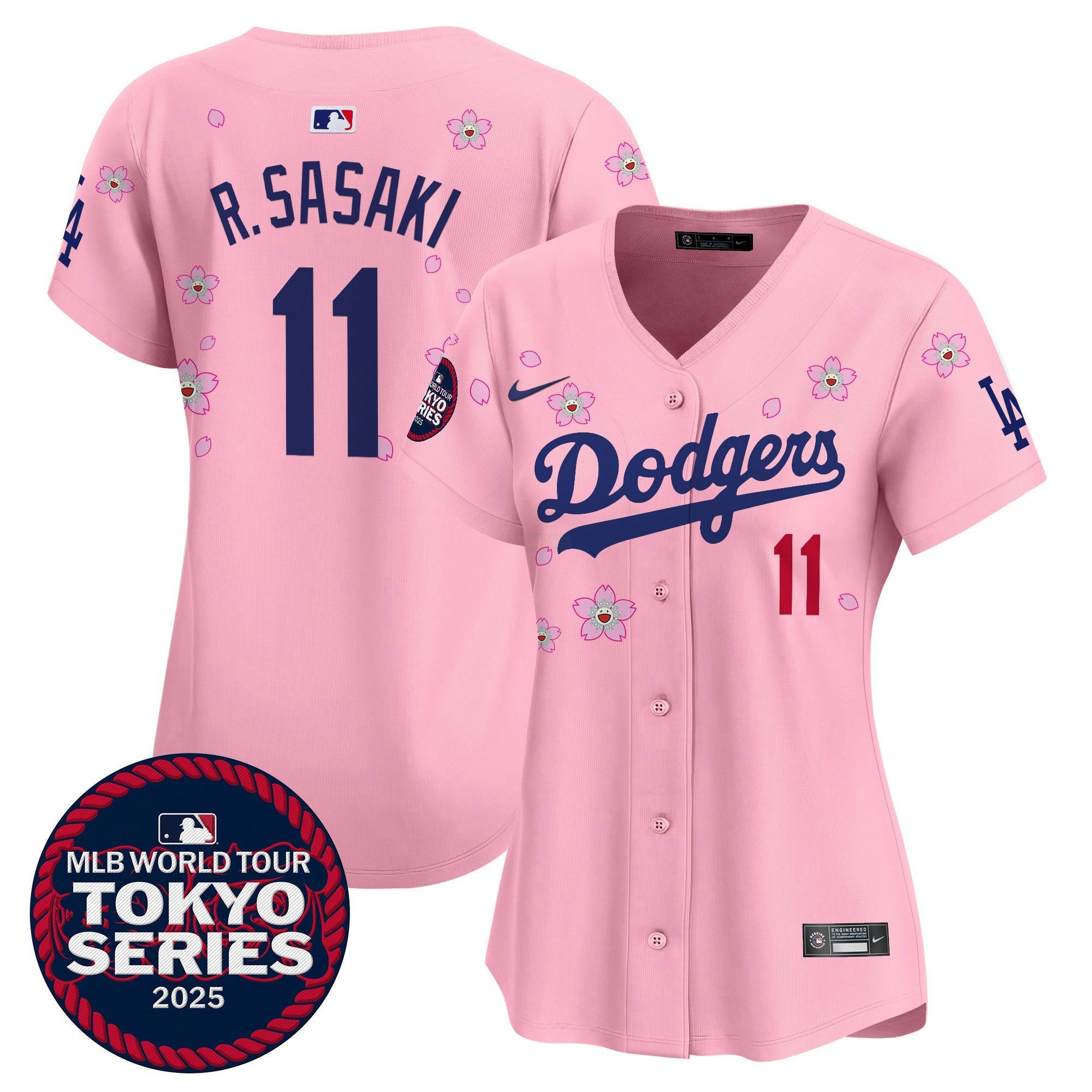 Camisa MLB Women’s Tokyo Series 2025 Vapor Premier Limited Jersey V2 – Stitched