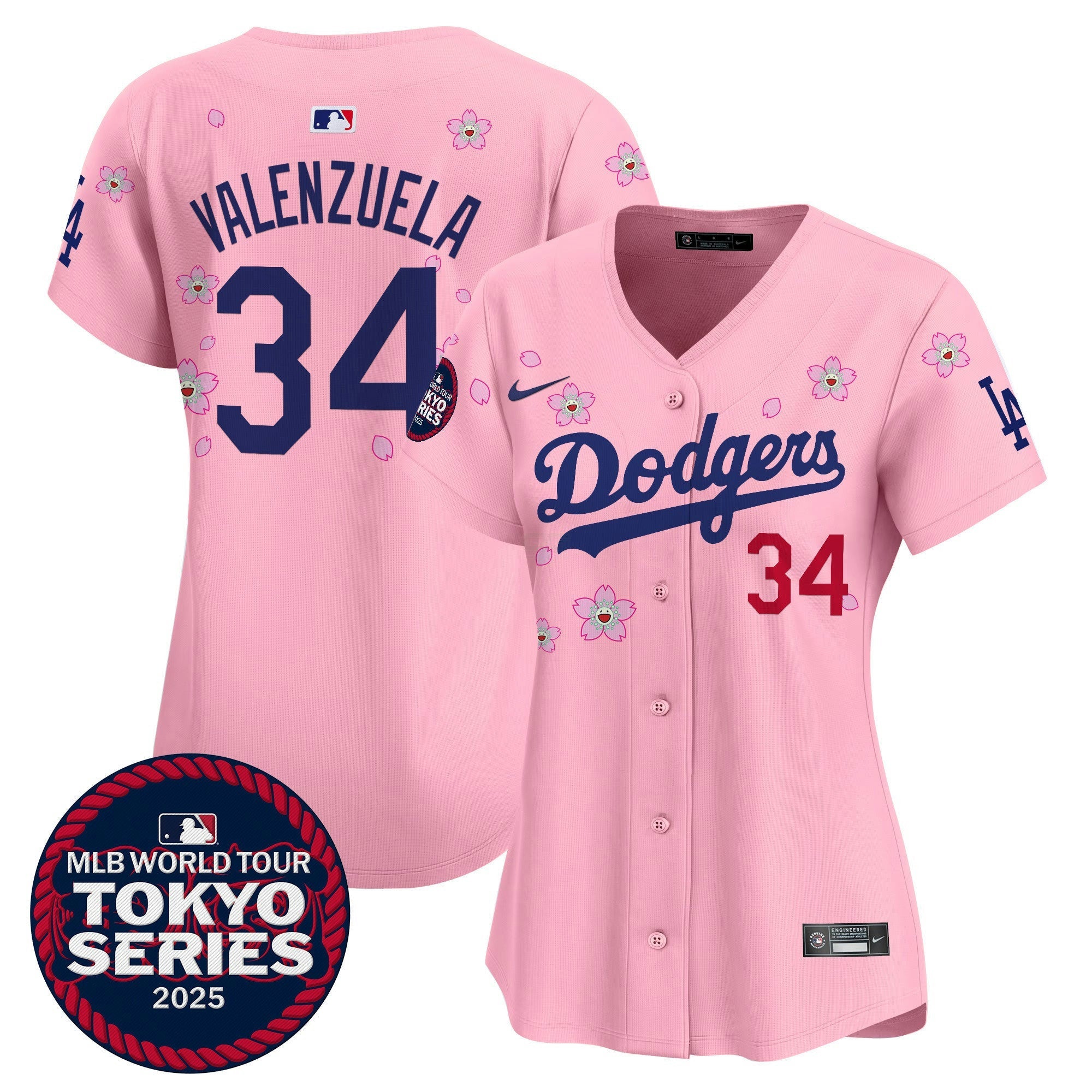 Camisa MLB Women’s Tokyo Series 2025 Vapor Premier Limited Jersey V2 – Stitched