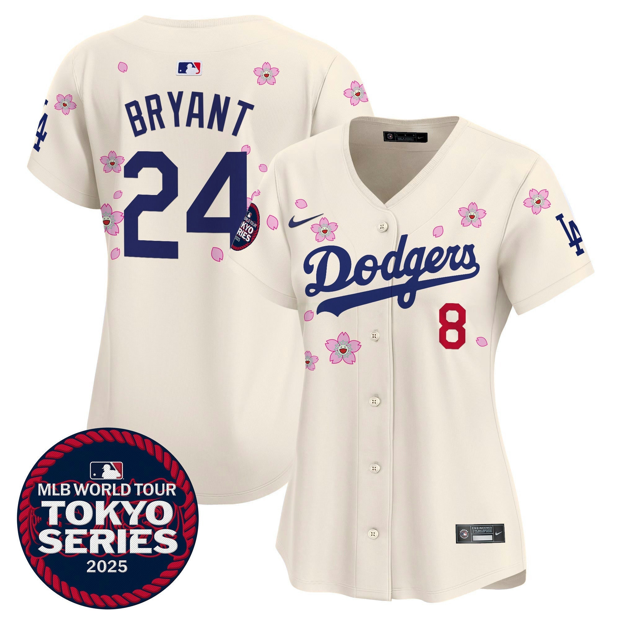 Camisa MLB Women’s Tokyo Series 2025 Vapor Premier Limited Jersey V2 – Stitched