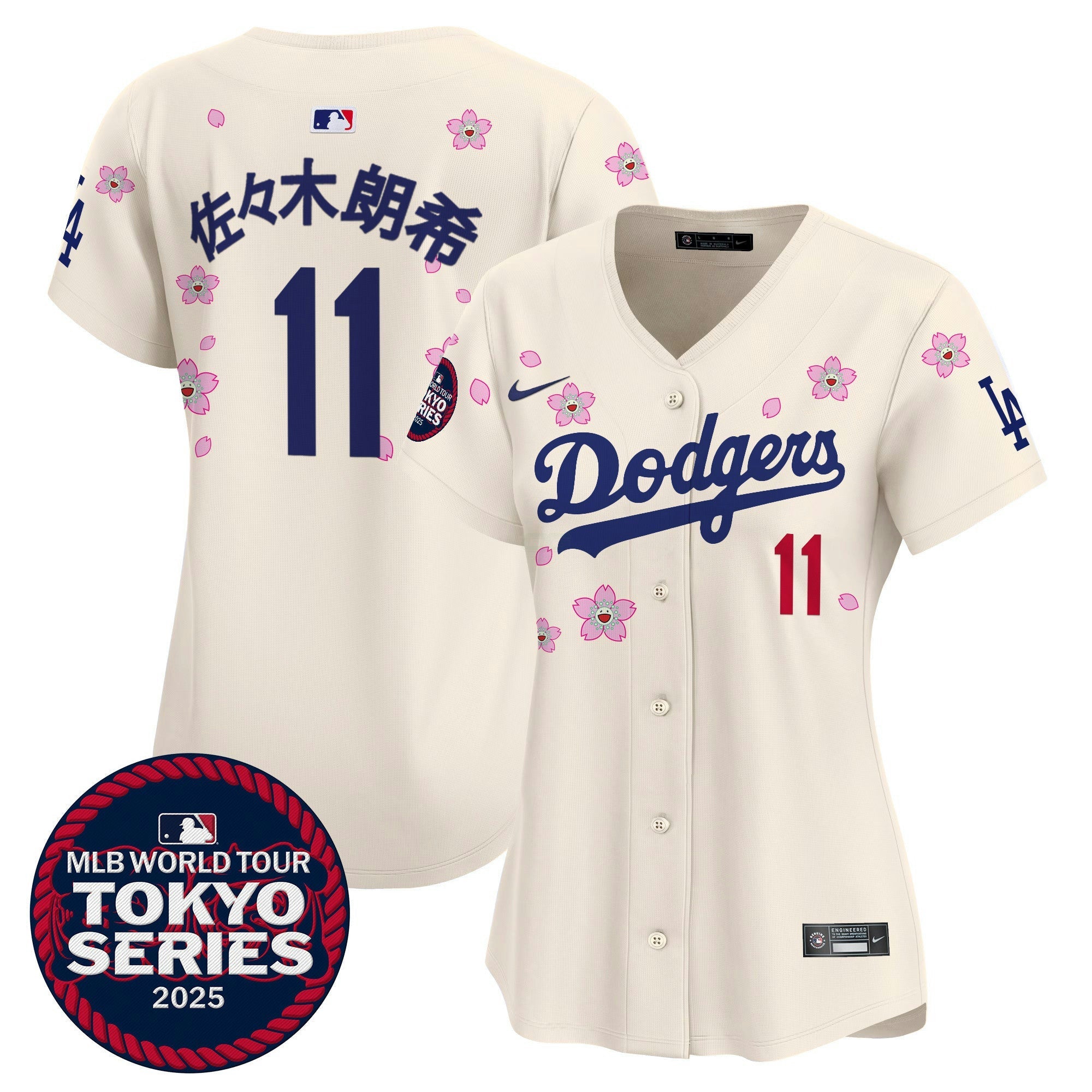 Camisa MLB Women’s Tokyo Series 2025 Vapor Premier Limited Jersey V2 – Stitched
