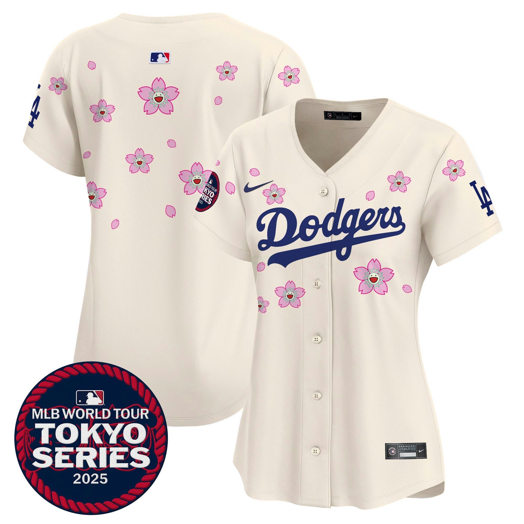 Camisa MLB Women’s Tokyo Series 2025 Vapor Premier Limited Jersey V2 – Stitched