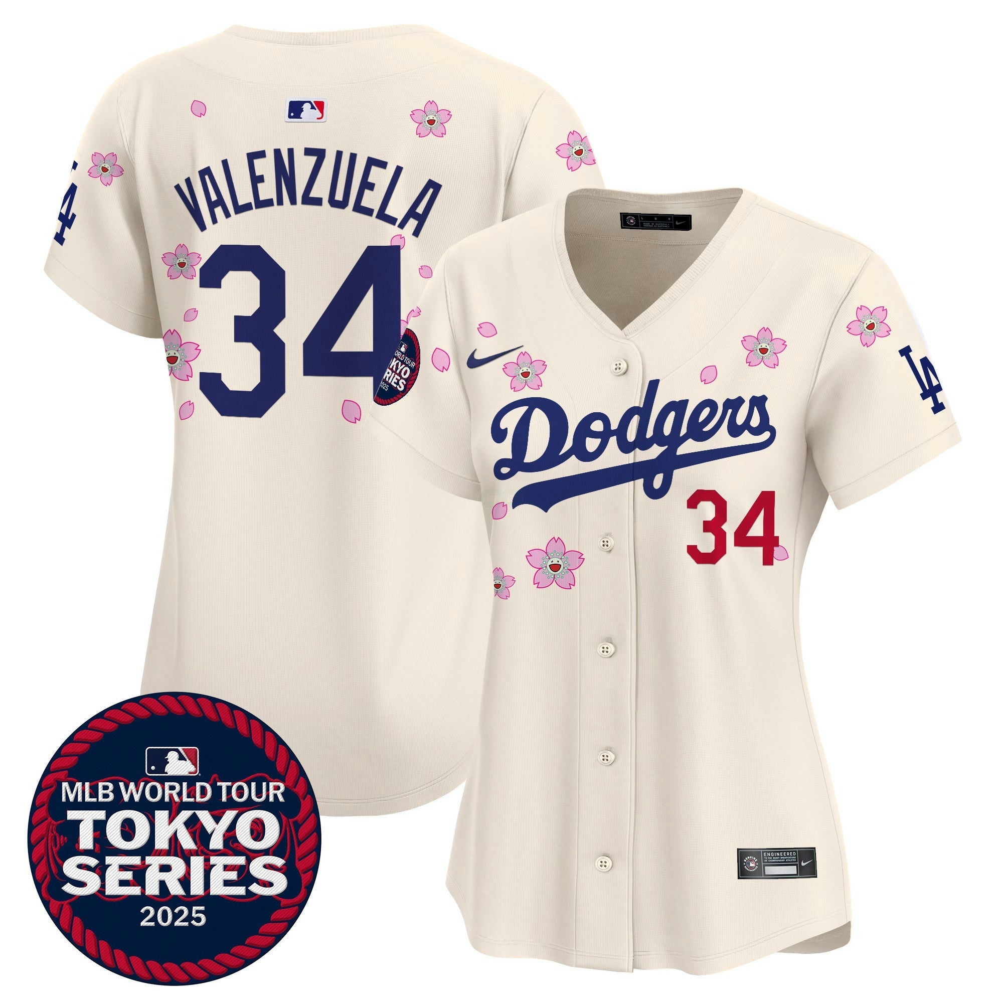 Camisa MLB Women’s Tokyo Series 2025 Vapor Premier Limited Jersey V2 – Stitched