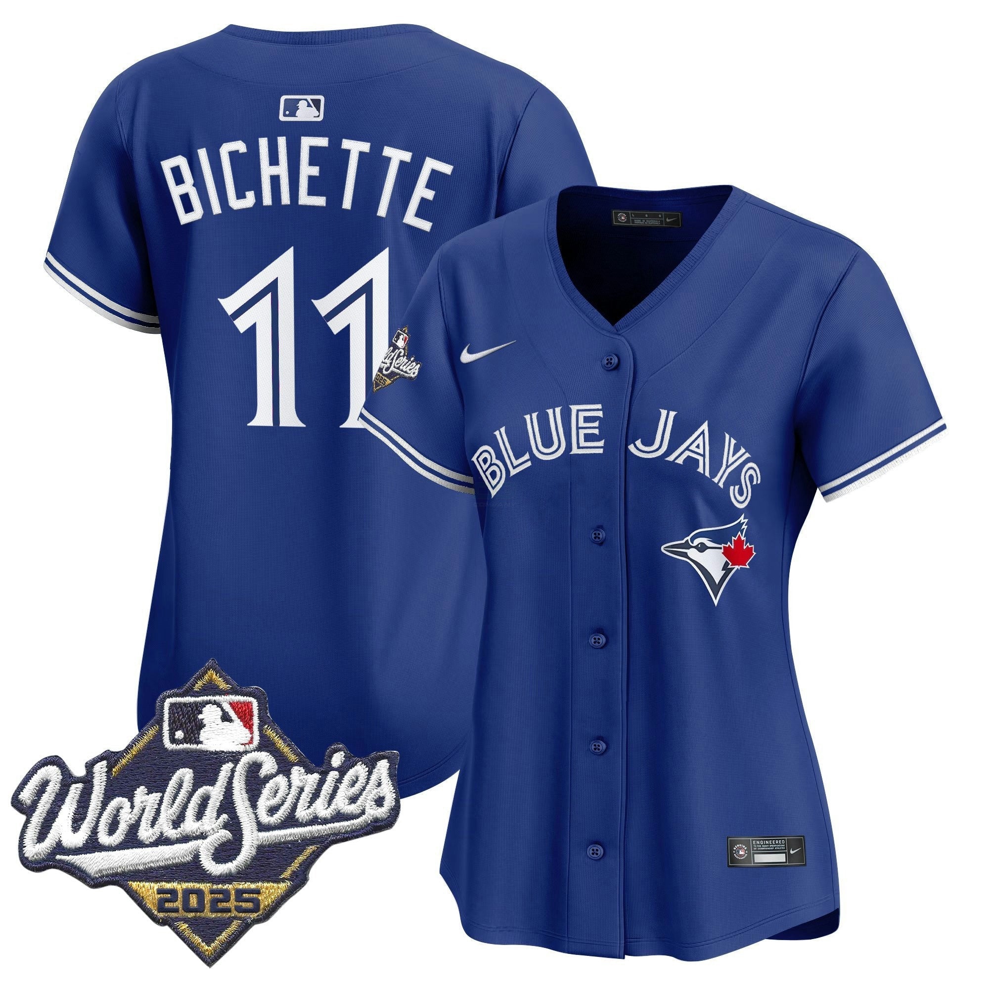 Camisa MLB Women’s Toronto 2025 World Series Vapor Premier Limited Jersey