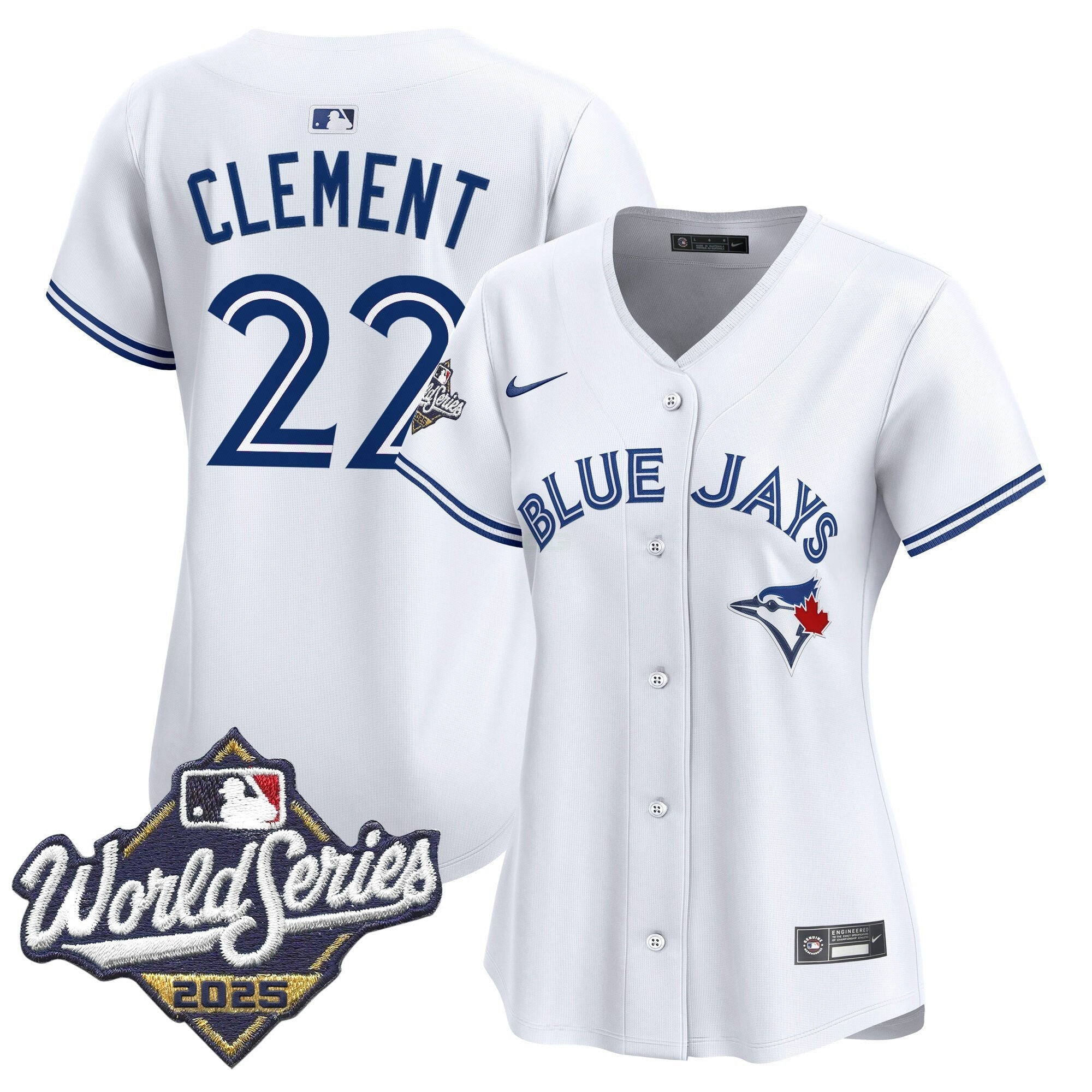 Camisa MLB Women’s Toronto 2025 World Series Vapor Premier Limited Jersey