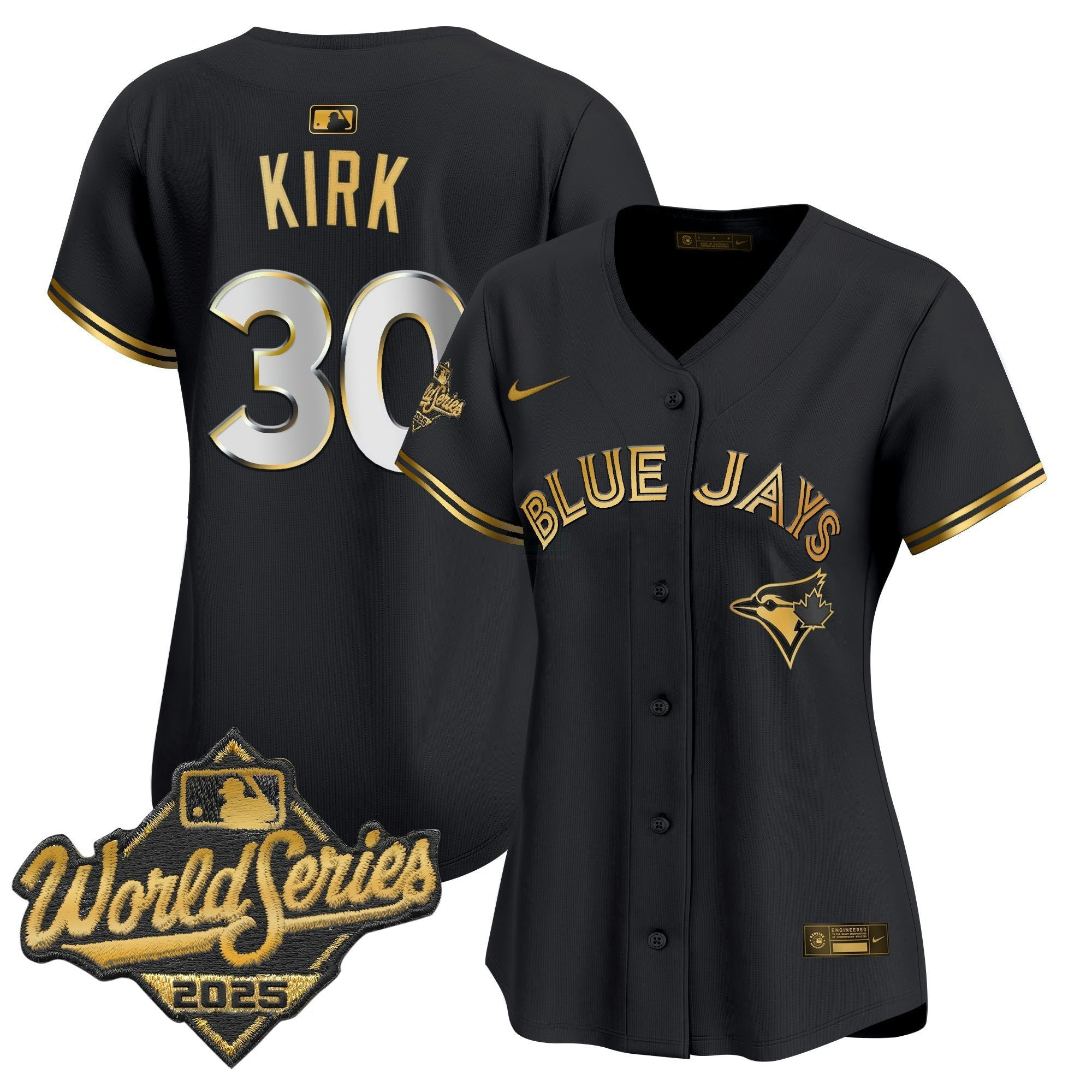 Camisa MLB Women’s Toronto 2025 World Series Vapor Premier Limited Jersey