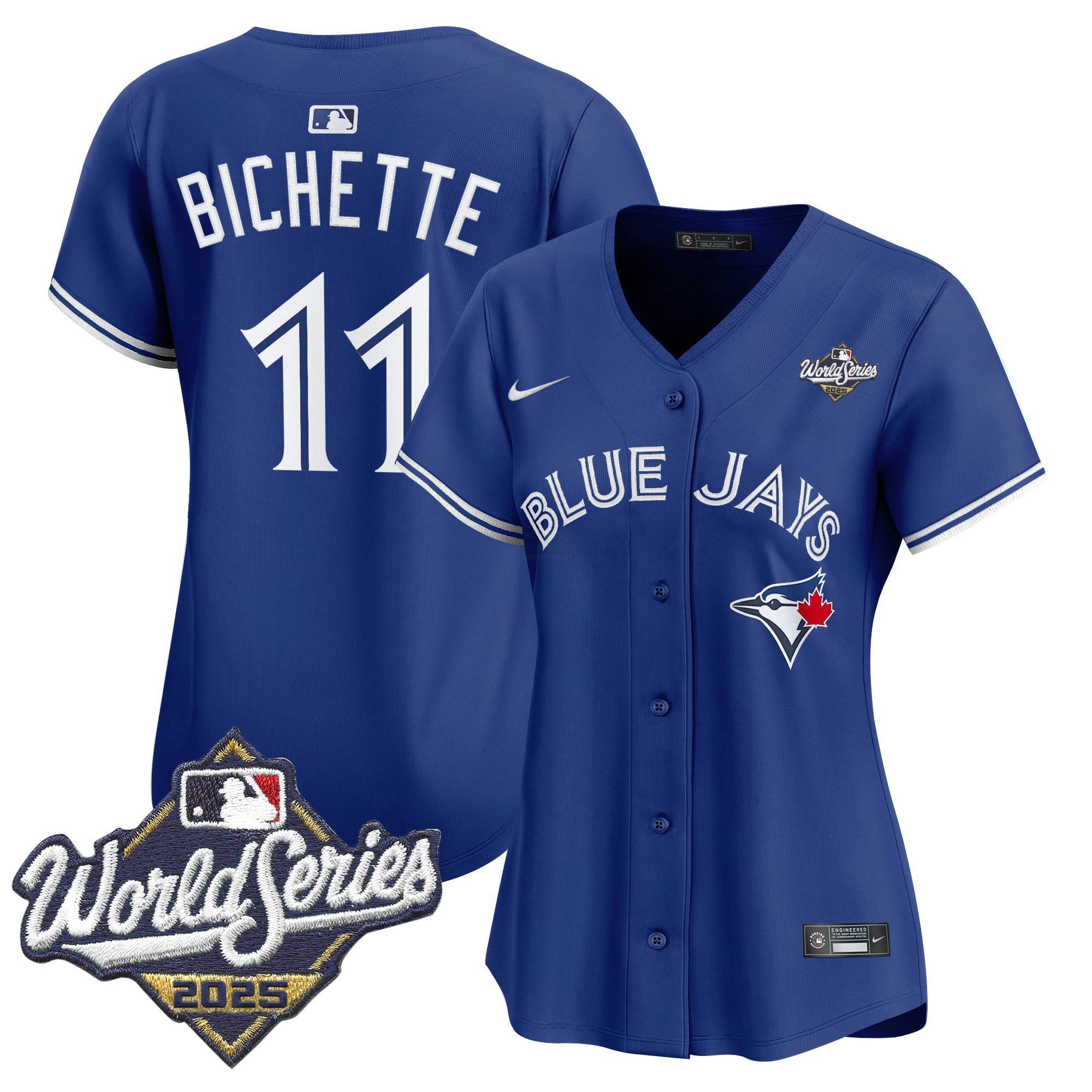 Camisa MLB Women’s Toronto 2025 World Series Vapor Premier Limited Jersey V2