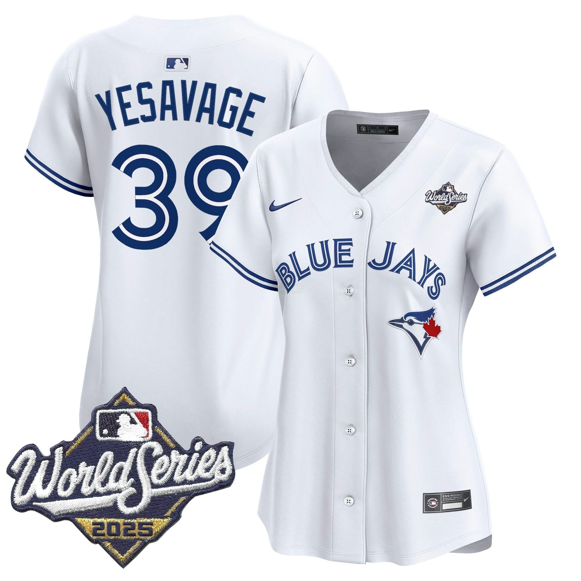 Camisa MLB Women’s Toronto 2025 World Series Vapor Premier Limited Jersey V2