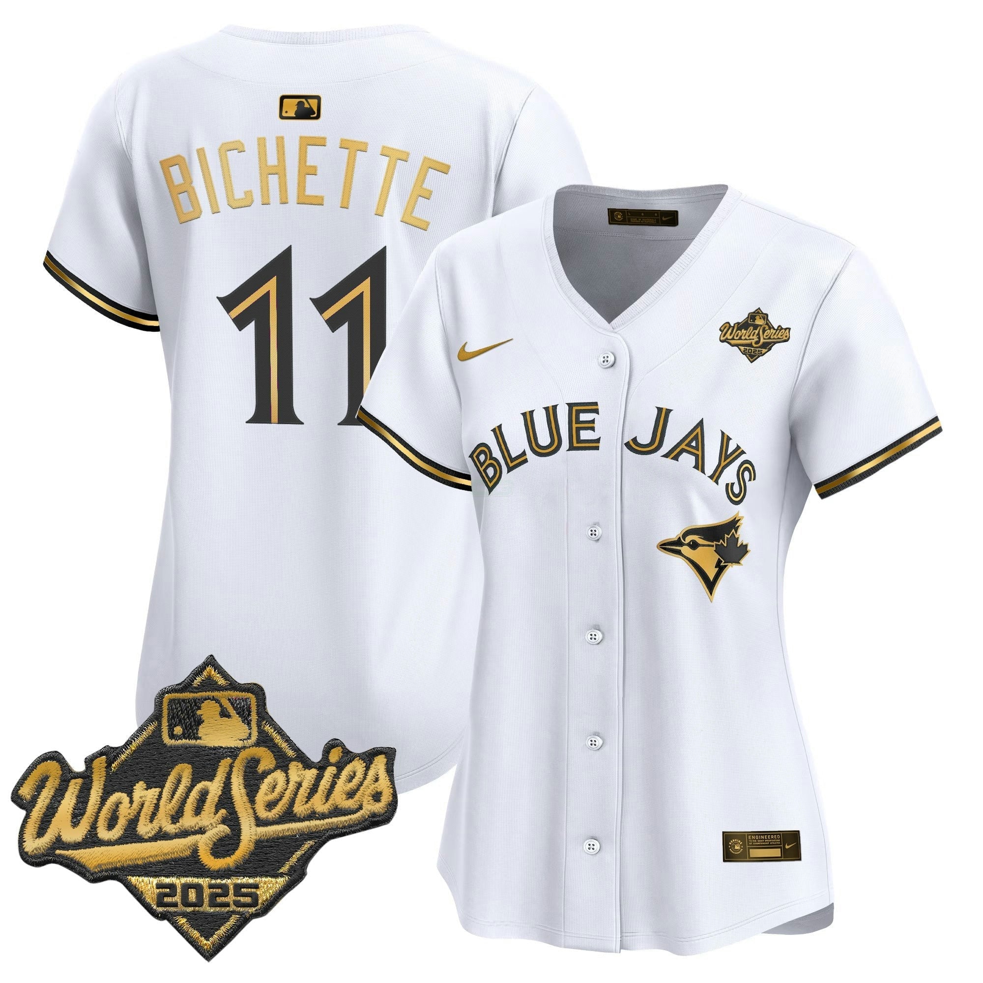 Camisa MLB Women’s Toronto 2025 World Series Vapor Premier Limited Jersey V2