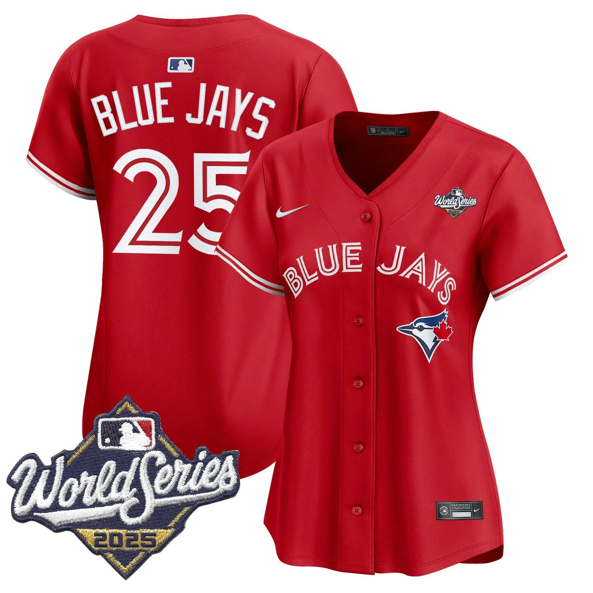 Camisa MLB Women’s Toronto 2025 World Series Vapor Premier Limited Jersey V2