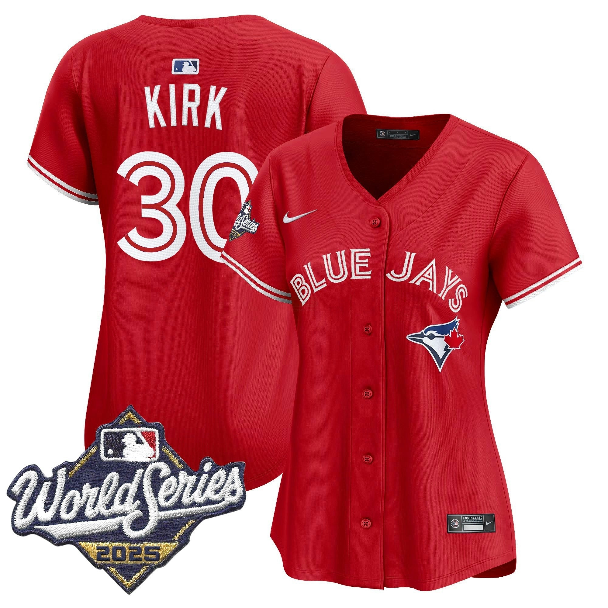 Camisa MLB Women’s Toronto 2025 World Series Vapor Premier Limited Jersey