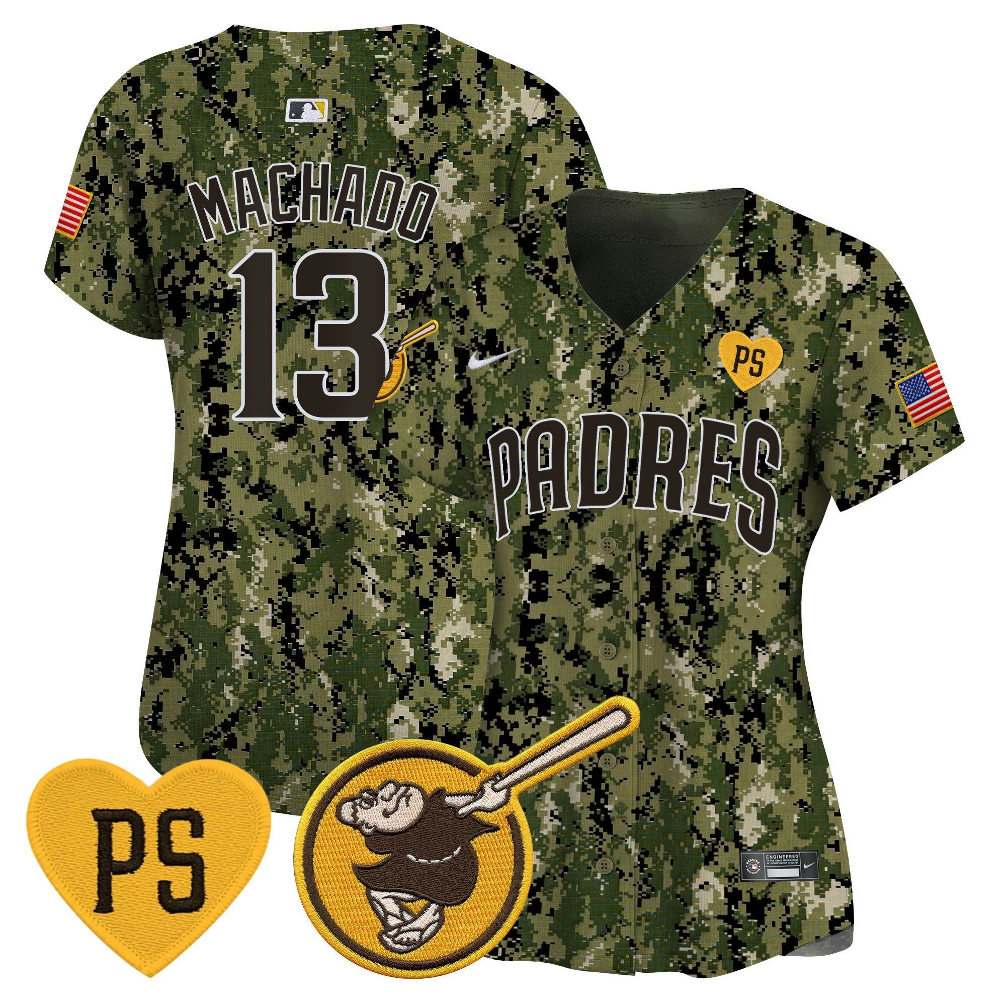 Camisa MLB Women’s USMC Alternativa Vapor Premier Limited Jersey