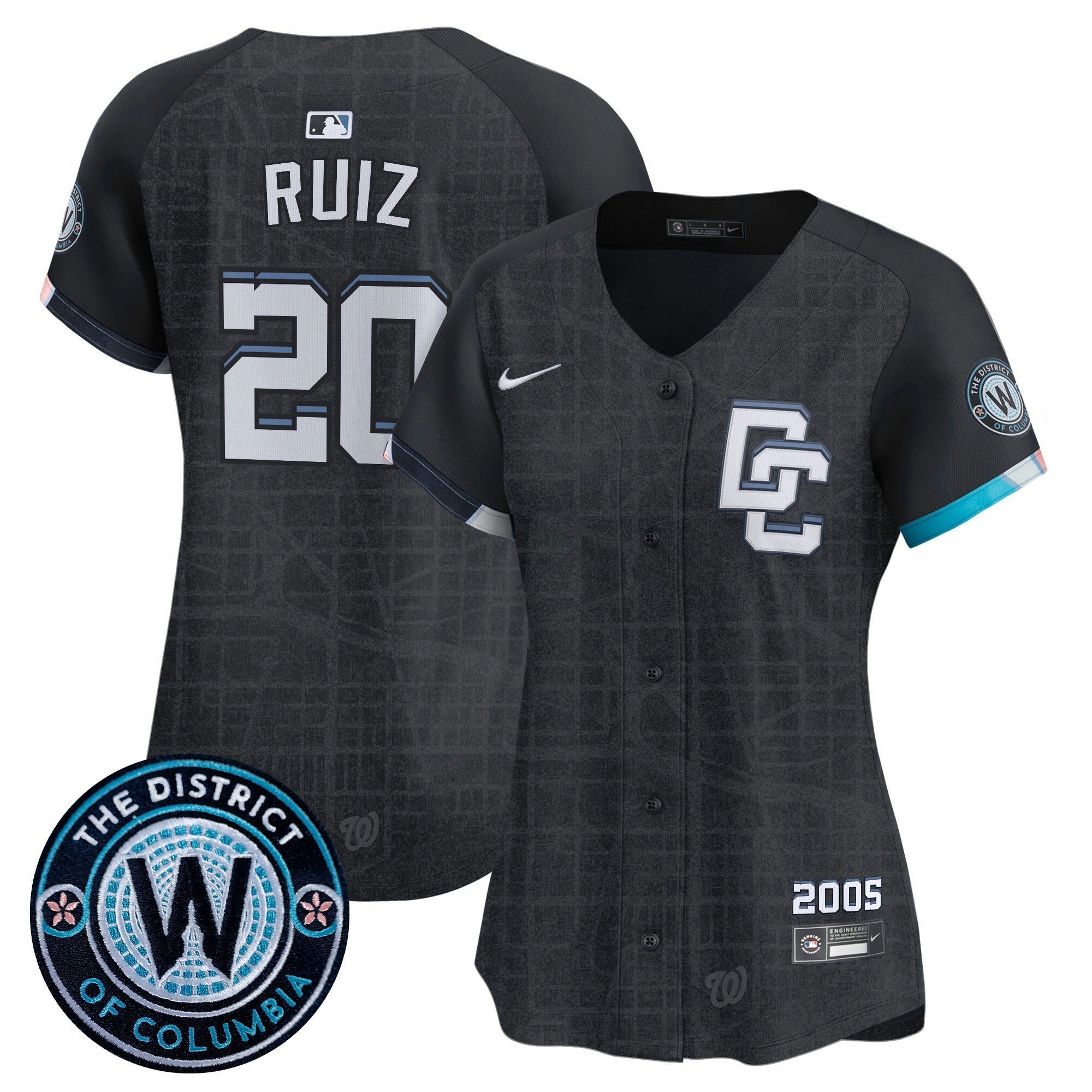 Camisa MLB Women’s Washington 2025 City Connect Vapor Premier Limited Jersey – Stitched