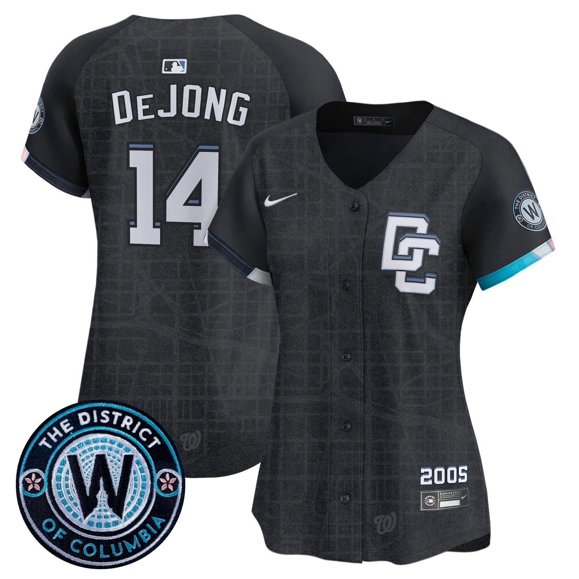 Camisa MLB Women’s Washington 2025 City Connect Vapor Premier Limited Jersey – Stitched