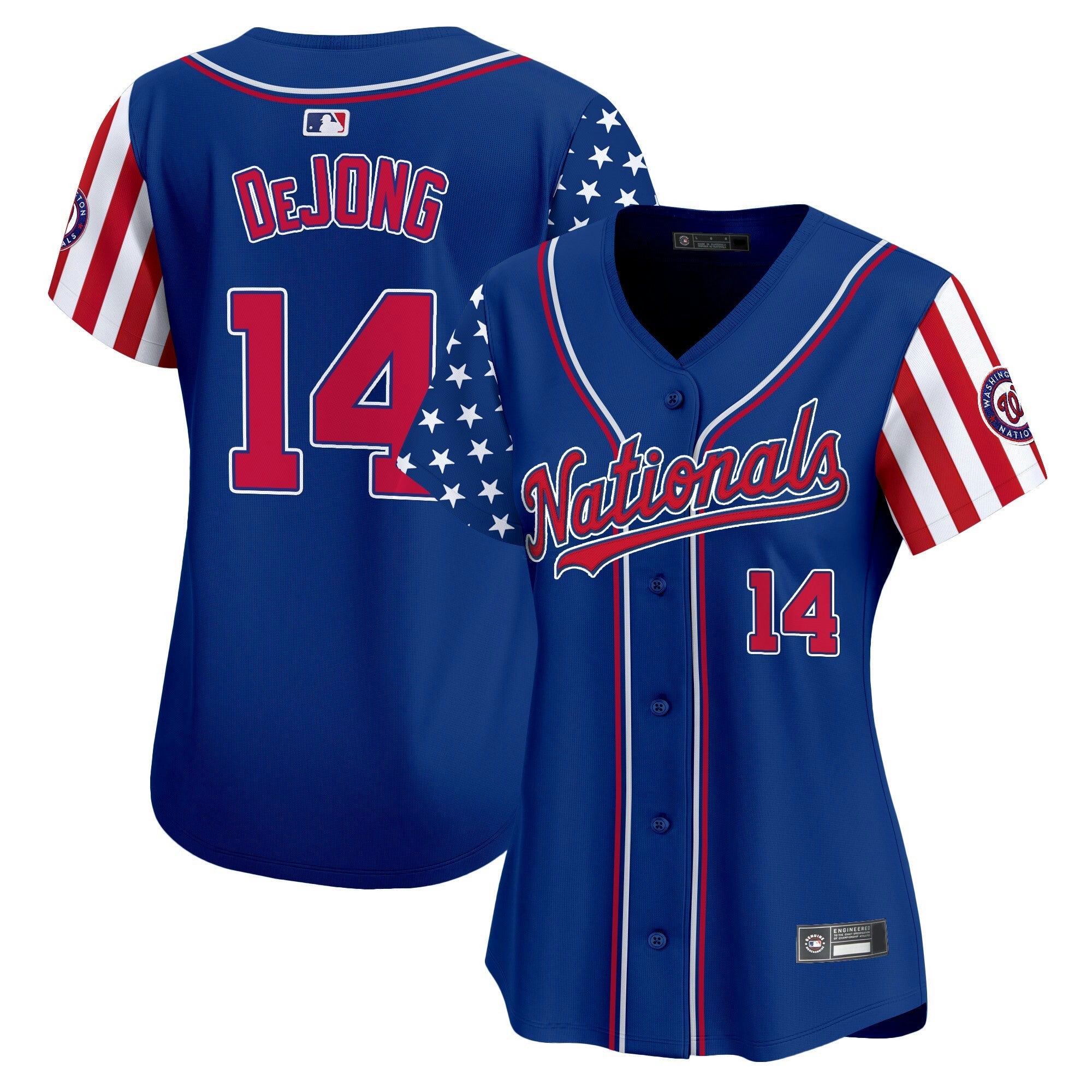 Camisa MLB Women’s Washington 2025 Independence Day Vapor Premier Limited Jersey