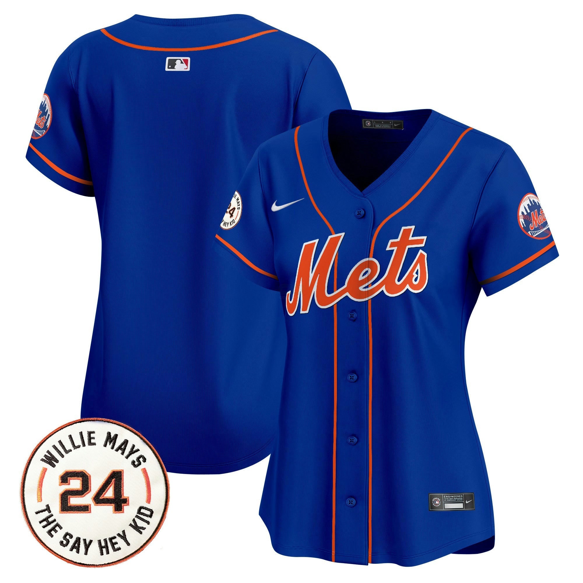 Camisa MLB Women’s Willie Mays Patch Vapor Premier Limited Jersey